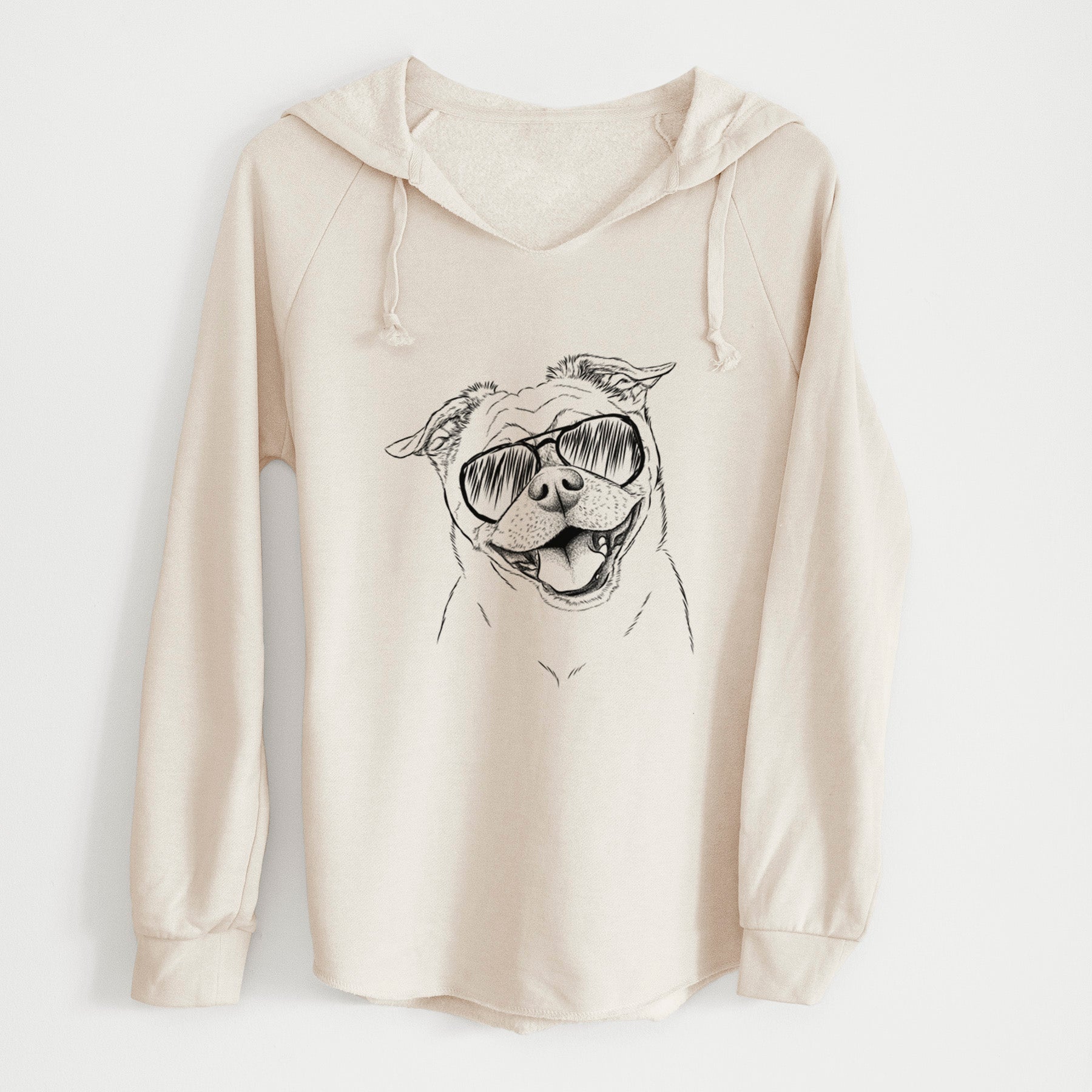 Aviator Riley the Chug - Cali Wave Hooded Sweatshirt