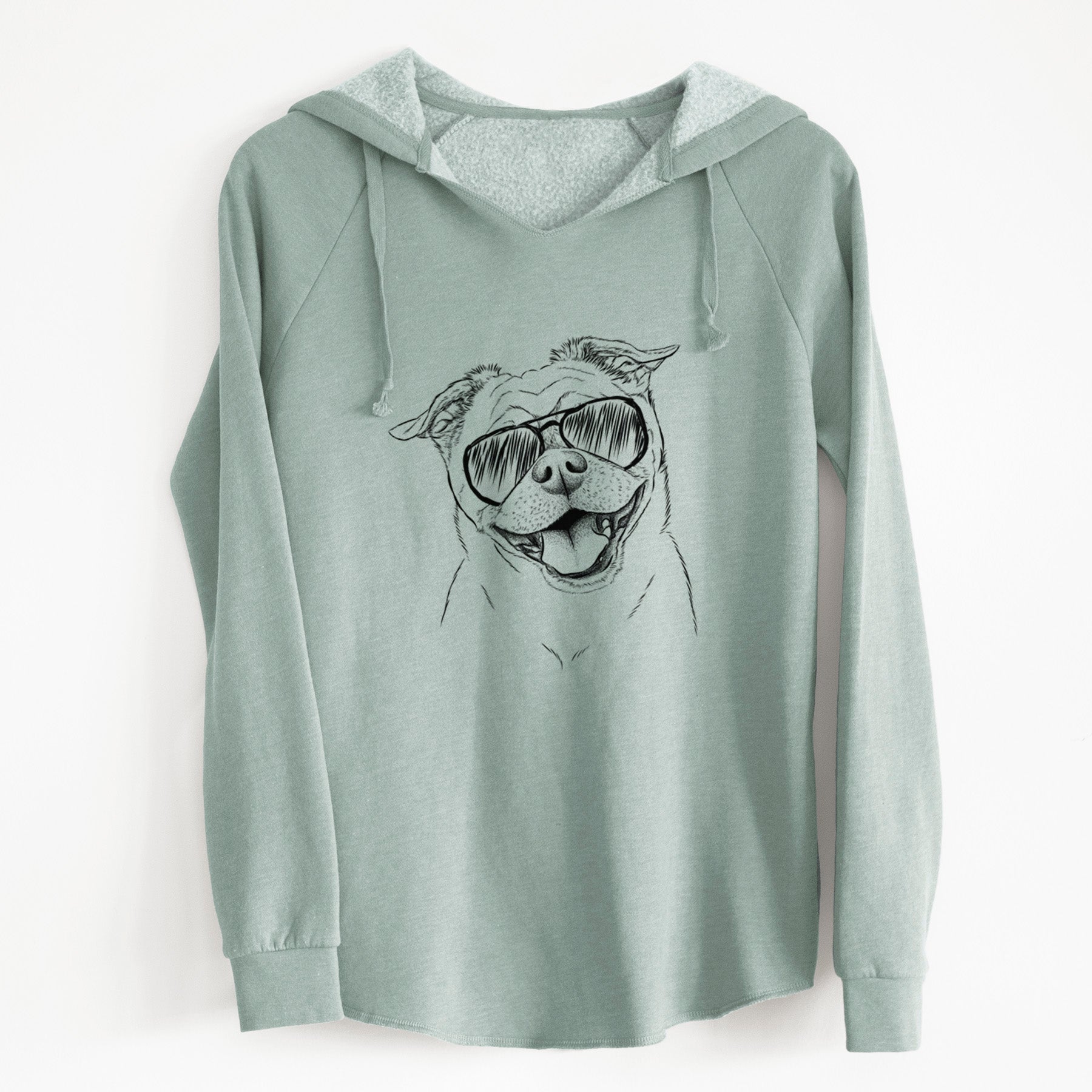 Aviator Riley the Chug - Cali Wave Hooded Sweatshirt