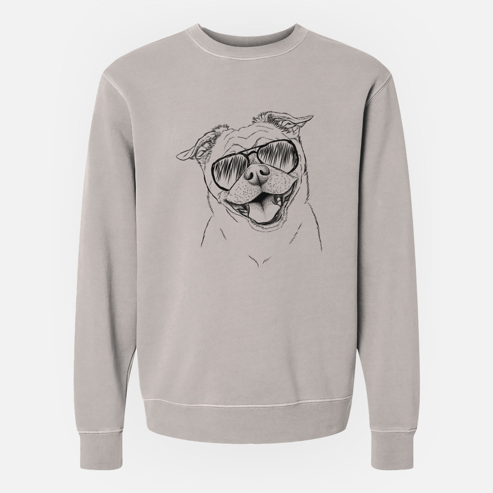 Aviator Riley the Chug - Unisex Pigment Dyed Crew Sweatshirt