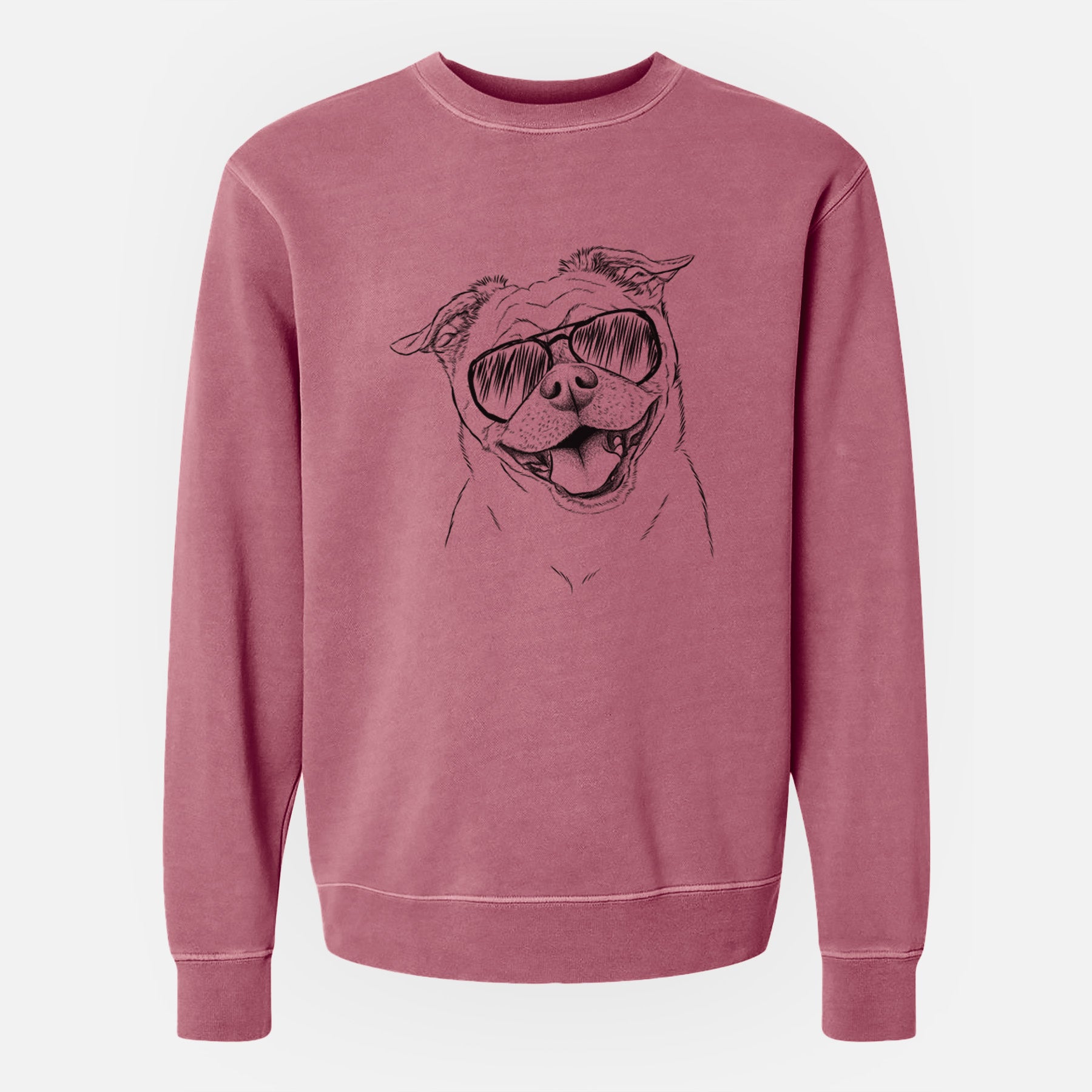 Aviator Riley the Chug - Unisex Pigment Dyed Crew Sweatshirt