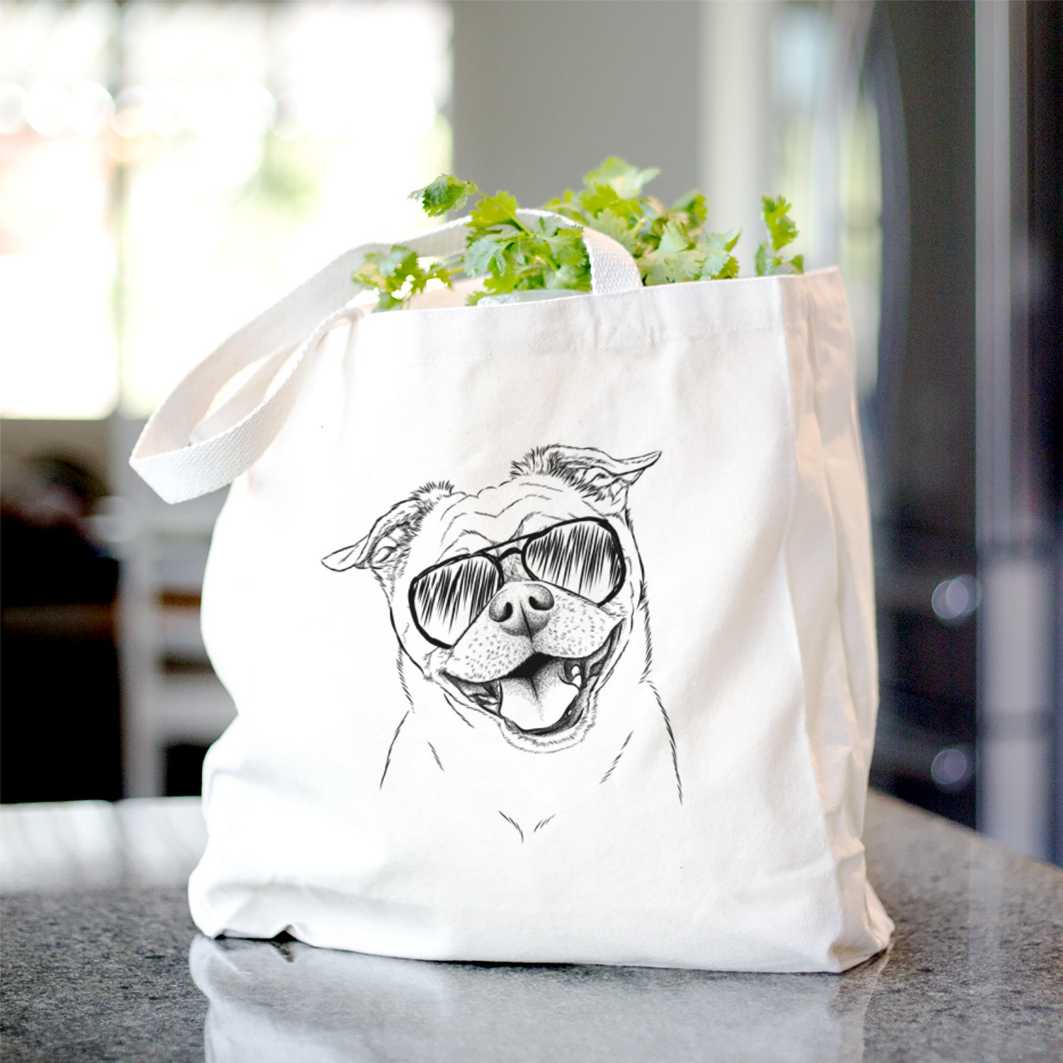 Riley the Chug - Tote Bag