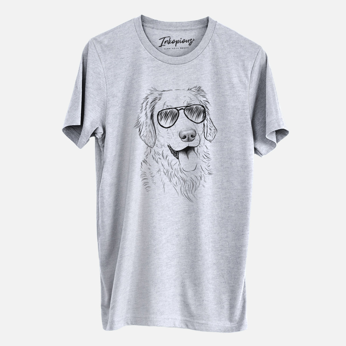 Aviator Semba the Golden Retriever - Unisex Crewneck