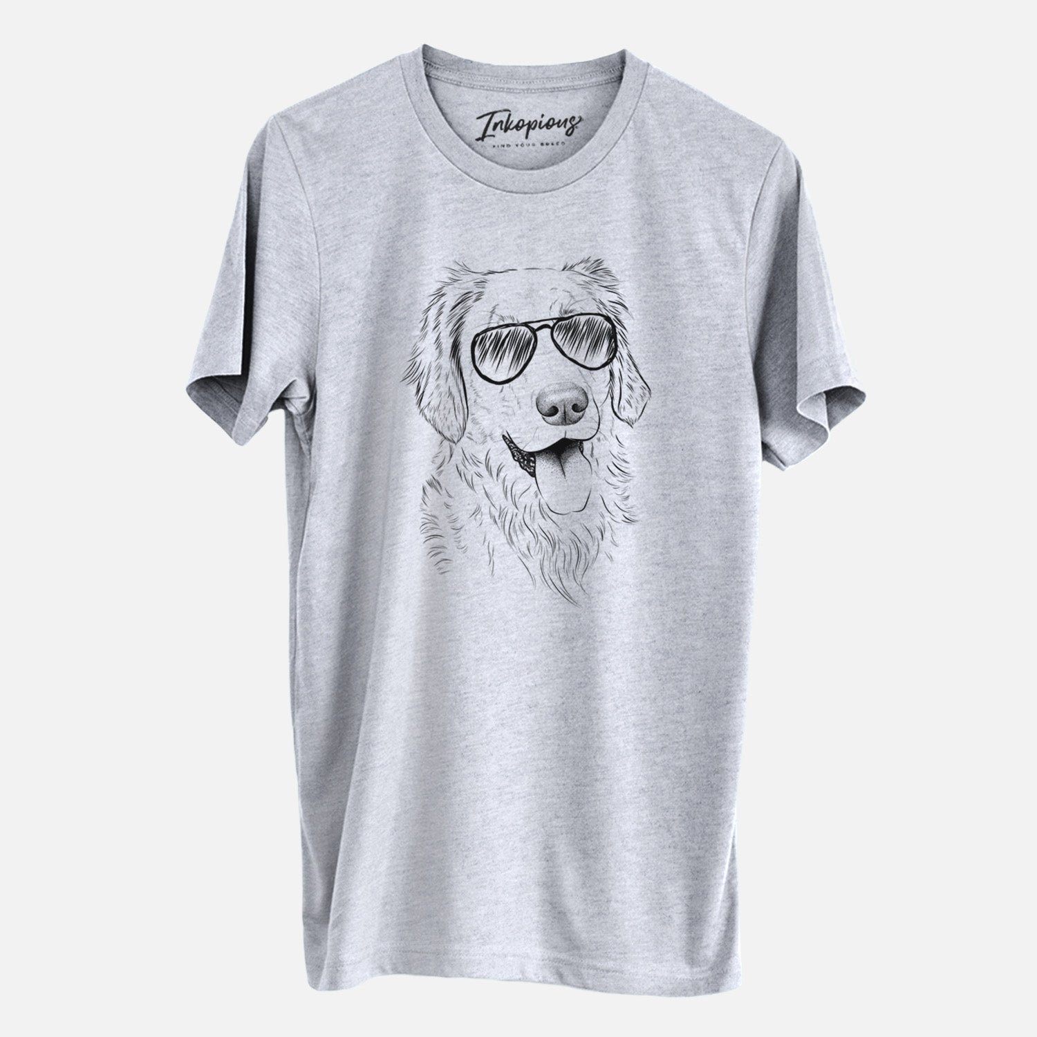 Aviator Semba the Golden Retriever - Unisex Crewneck