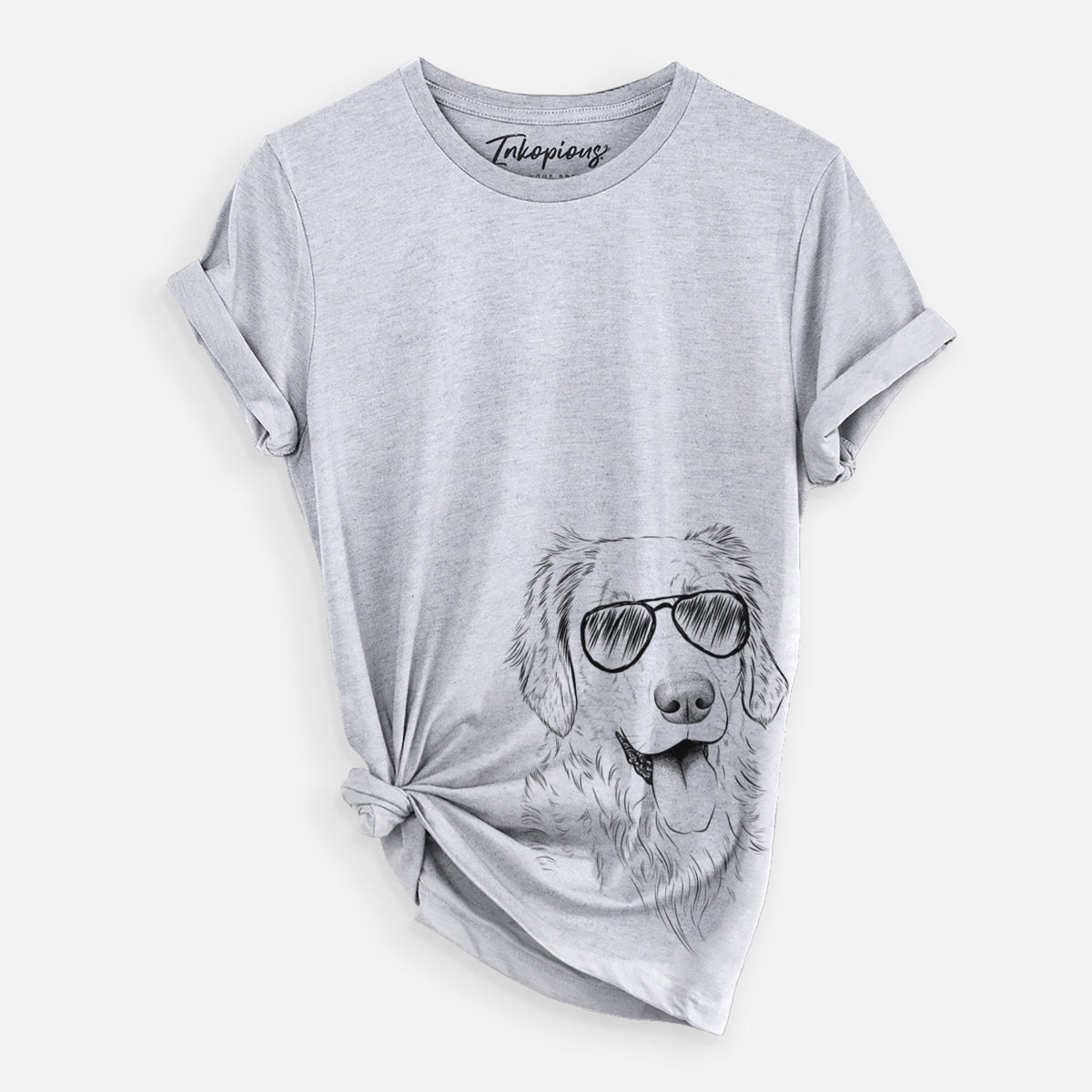 Aviator Semba the Golden Retriever - Unisex Crewneck