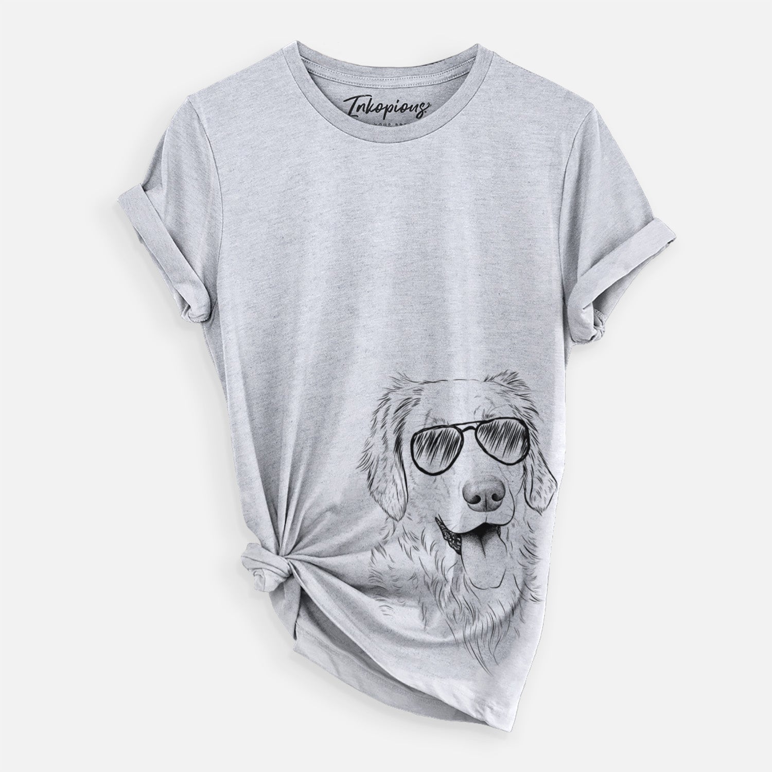 Aviator Semba the Golden Retriever - Unisex Crewneck