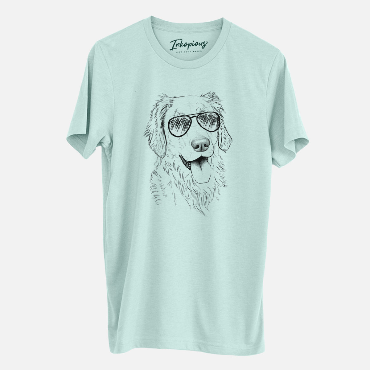 Aviator Semba the Golden Retriever - Unisex Crewneck