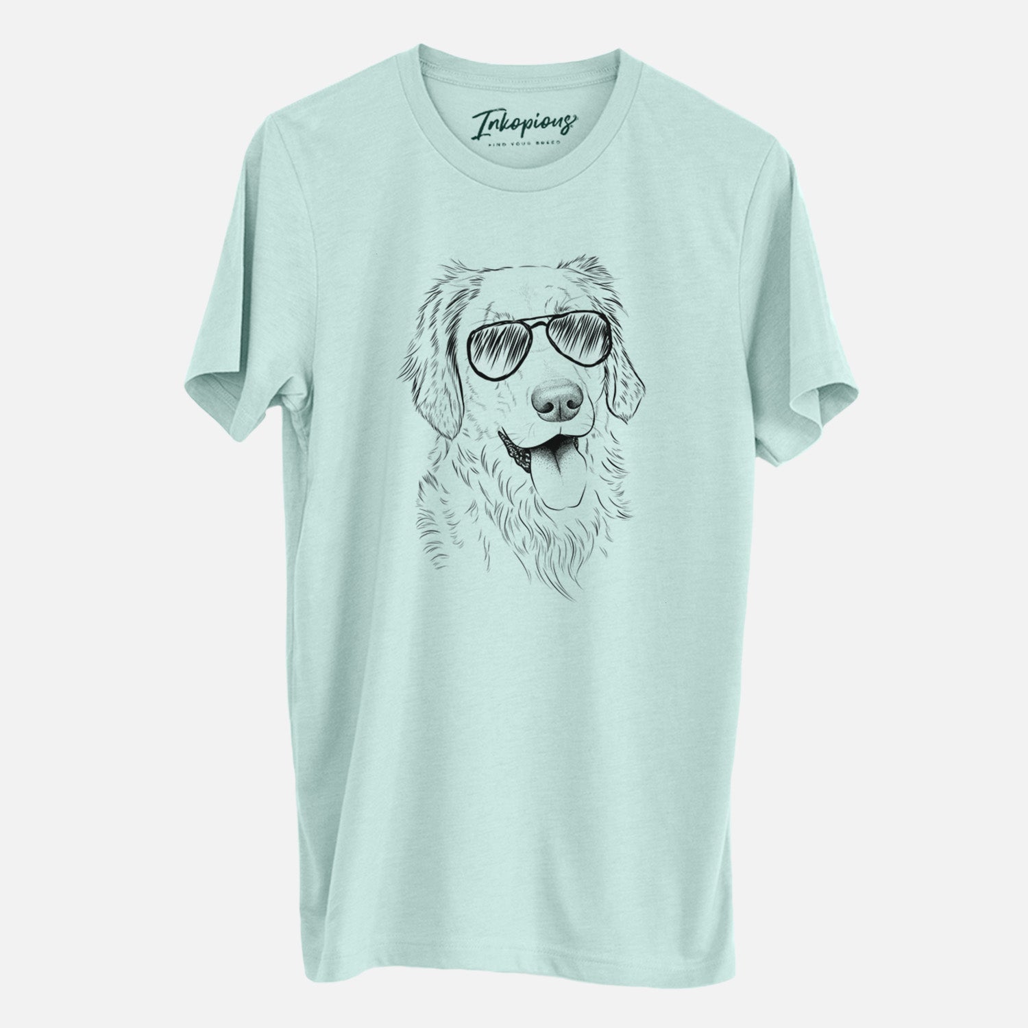 Aviator Semba the Golden Retriever - Unisex Crewneck