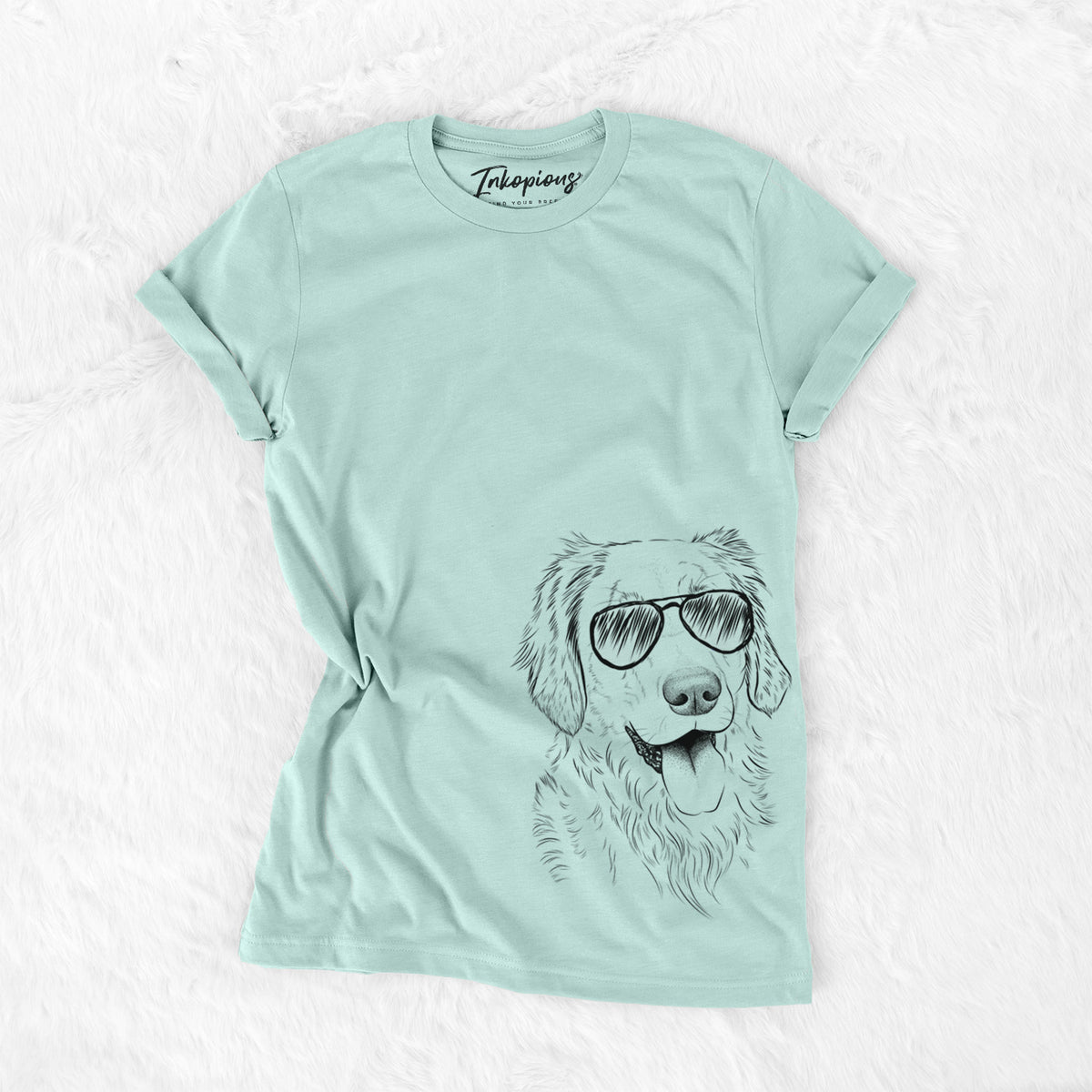 Aviator Semba the Golden Retriever - Unisex Crewneck