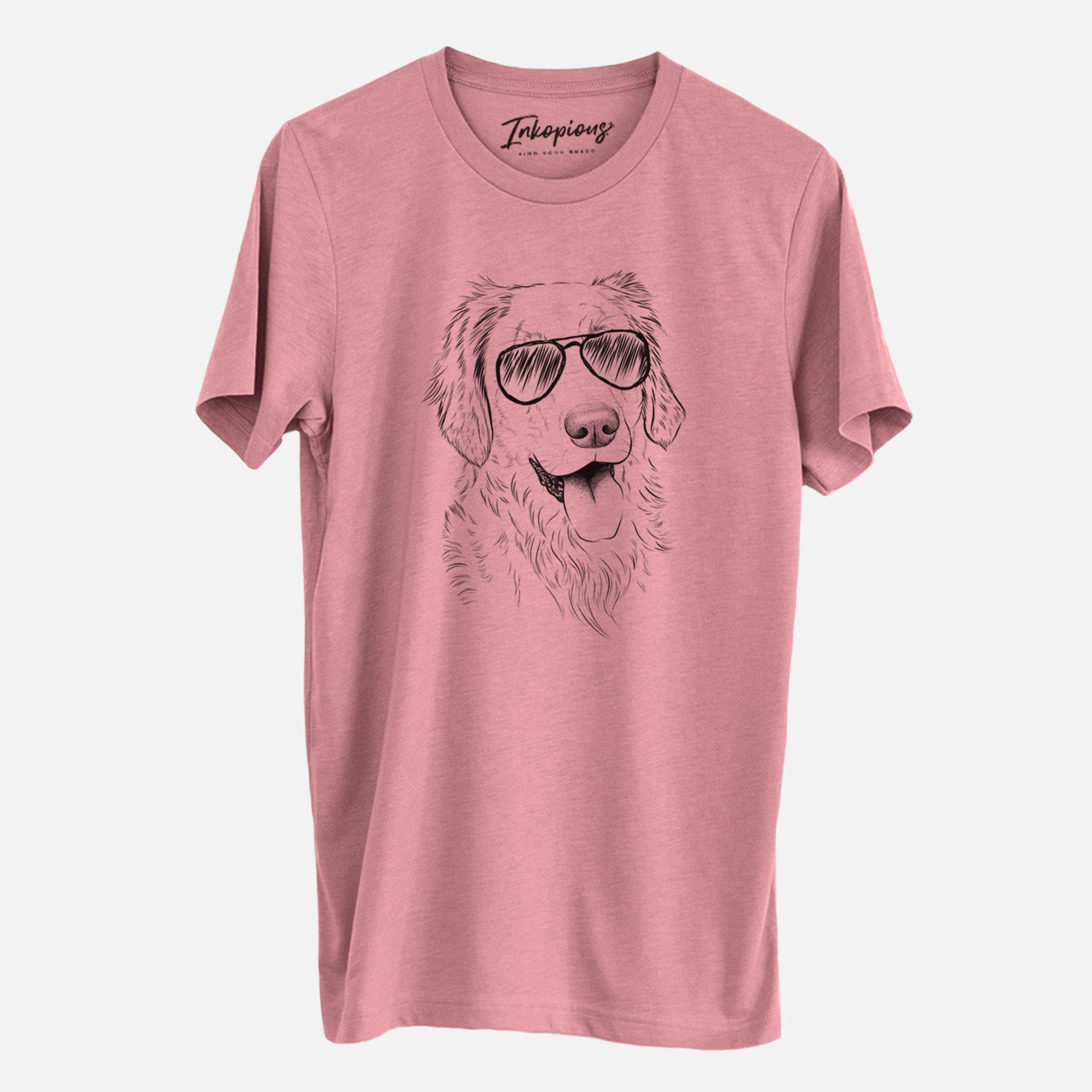 Aviator Semba the Golden Retriever - Unisex Crewneck