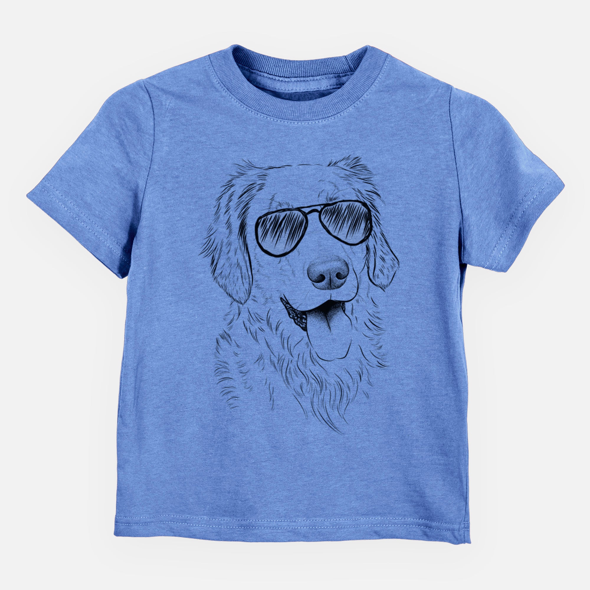 Aviator Semba the Golden Retriever - Kids/Youth/Toddler Shirt