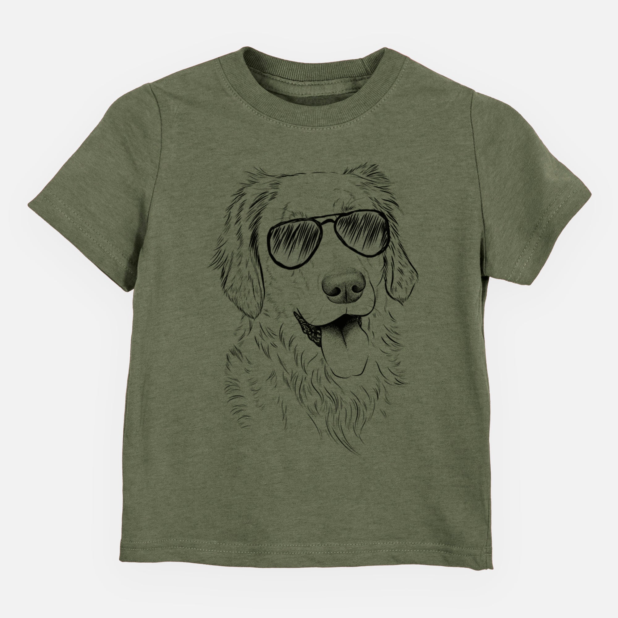 Aviator Semba the Golden Retriever - Kids/Youth/Toddler Shirt