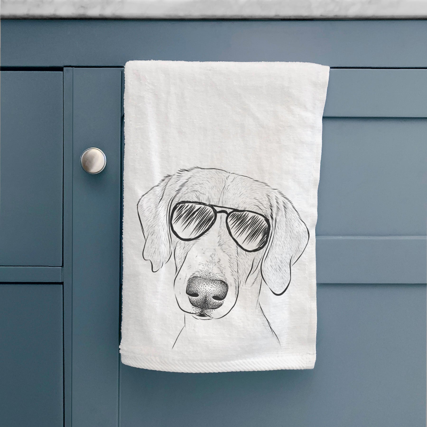 Stanley the Foxhound Decorative Hand Towel