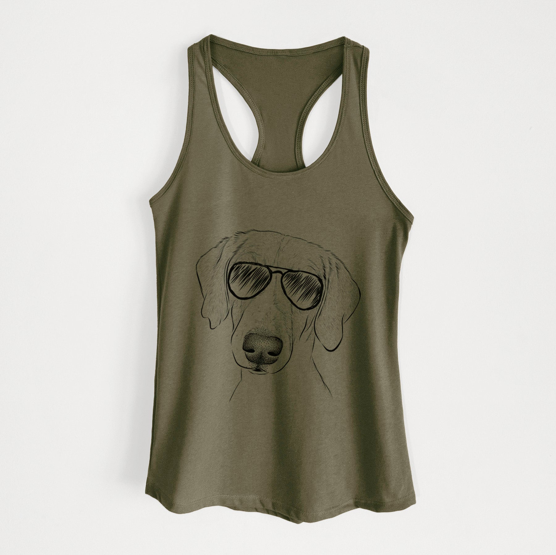 Stanley the Foxhound - Women's Racerback Tanktop