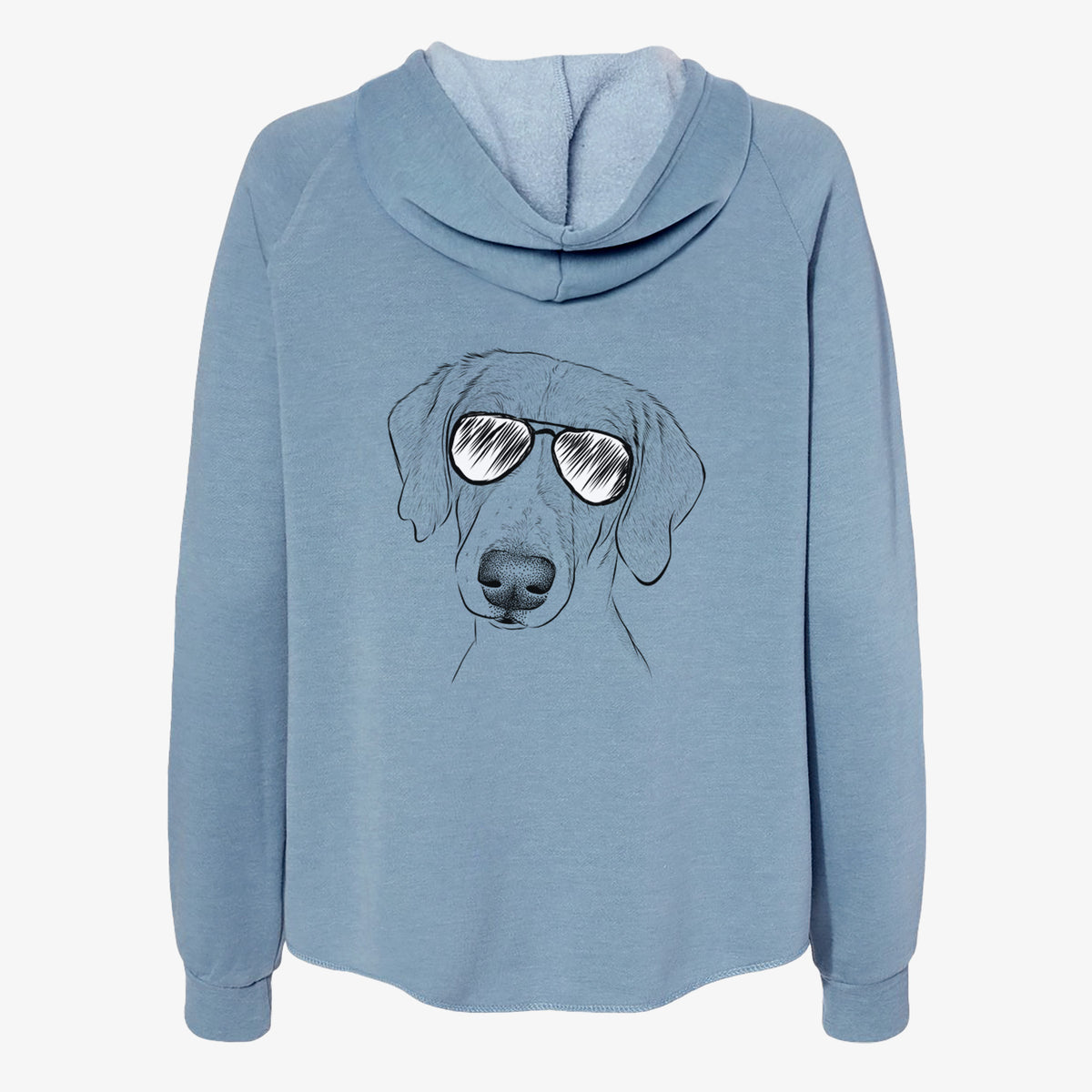 Stanley the Foxhound - Women's Cali Wave Zip-Up Sweatshirt