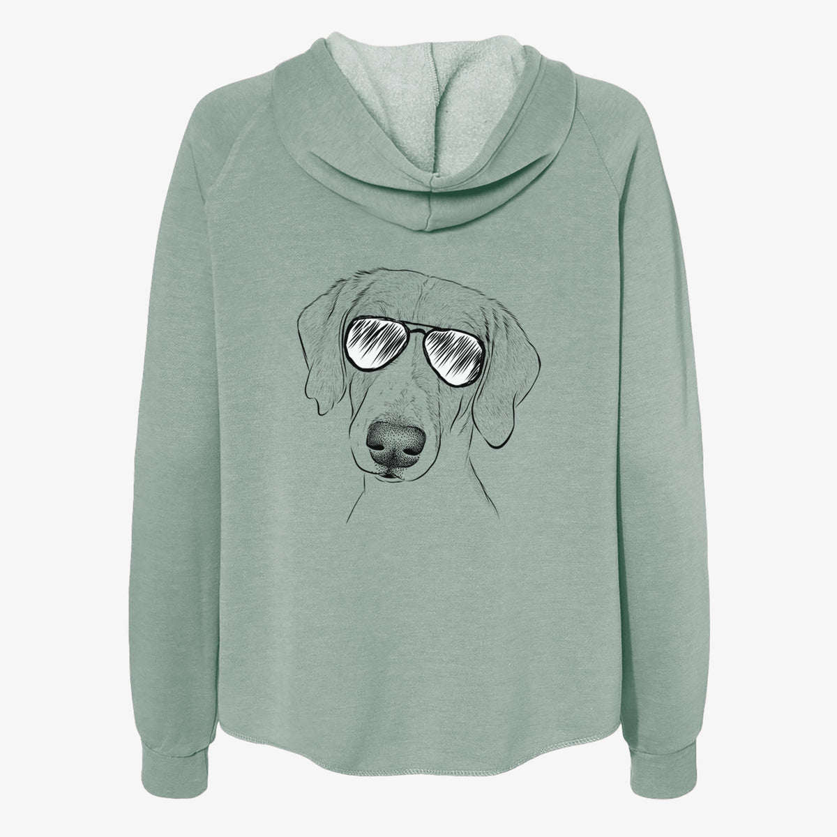 Stanley the Foxhound - Women's Cali Wave Zip-Up Sweatshirt