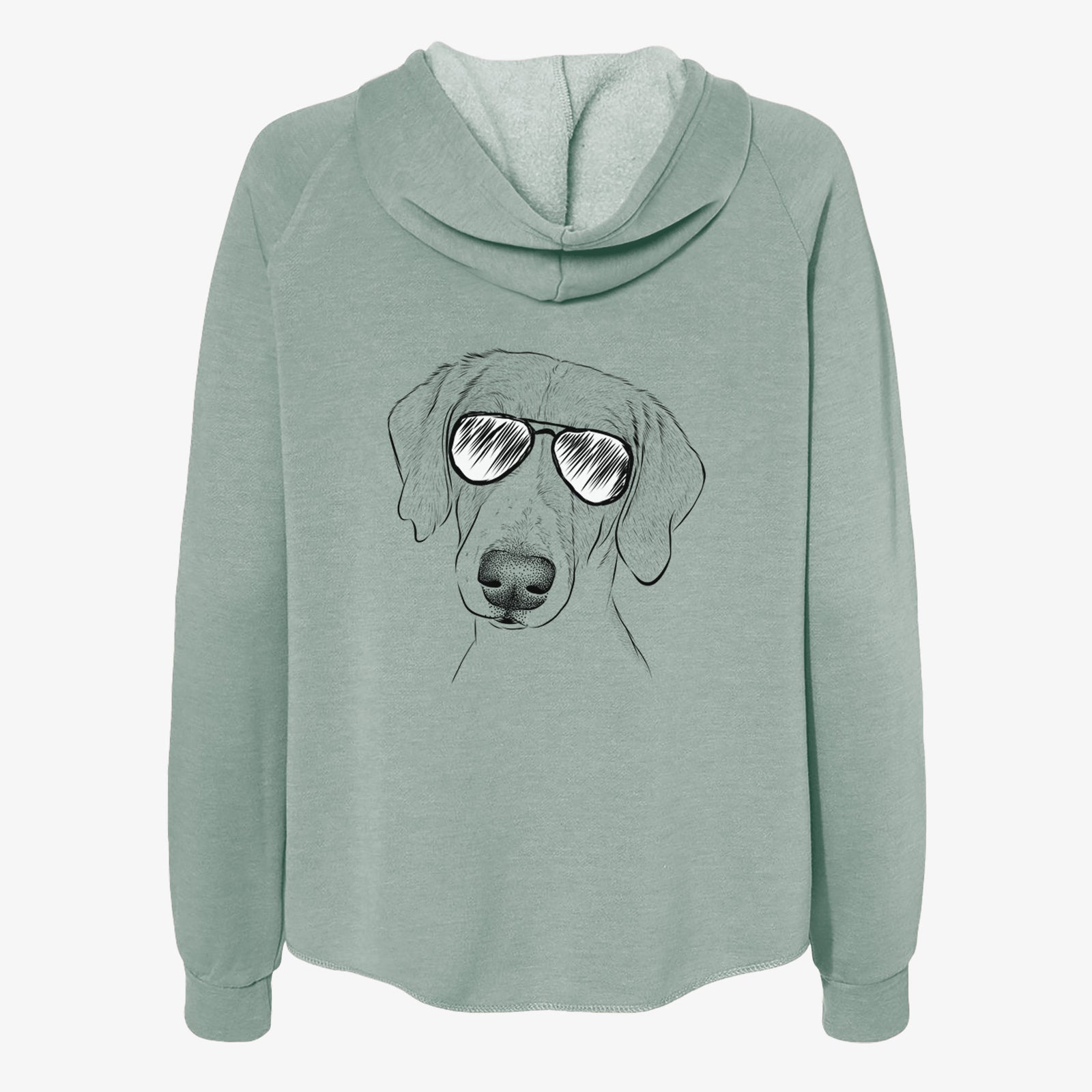 Stanley the Foxhound - Women's Cali Wave Zip-Up Sweatshirt