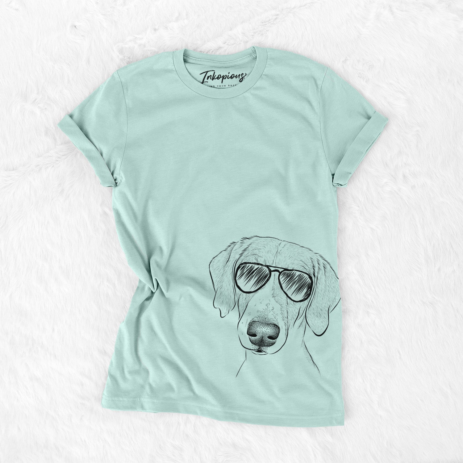 Aviator Stanley the Foxhound - Unisex Crewneck