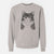 Aviator Tux the Tuxedo Cat - Unisex Pigment Dyed Crew Sweatshirt