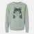 Aviator Tux the Tuxedo Cat - Unisex Pigment Dyed Crew Sweatshirt