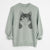 Aviator Tux the Tuxedo Cat - Unisex Pigment Dyed Crew Sweatshirt