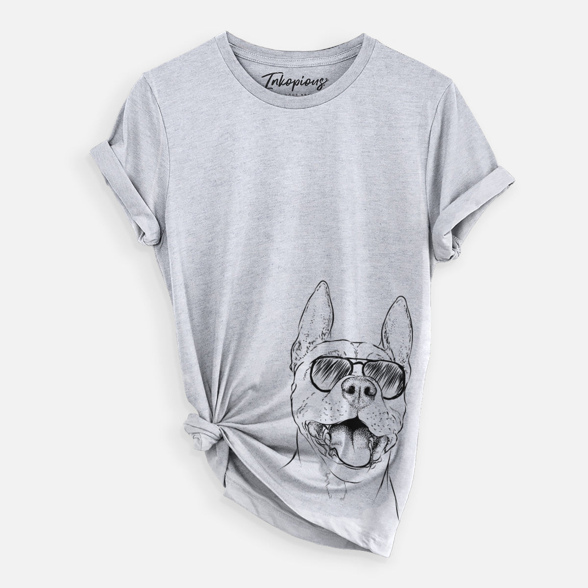 Aviator Wally the Pitbull - Unisex Crewneck