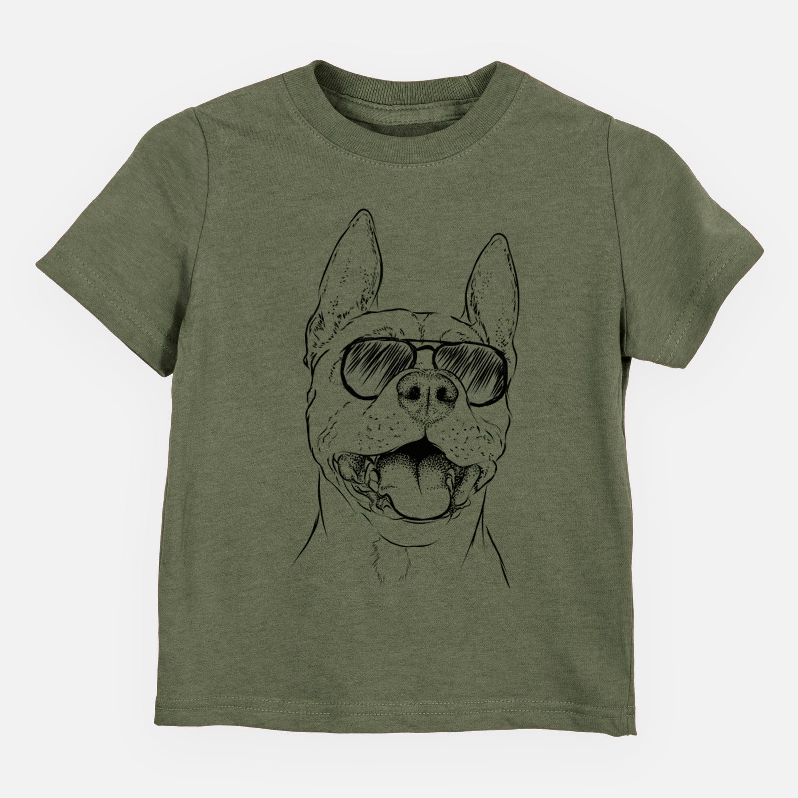 Aviator Wally the Pitbull - Kids/Youth/Toddler Shirt
