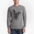 Aviator Zoey the Mixed Breed - Men's Heavyweight 100% Cotton Long Sleeve