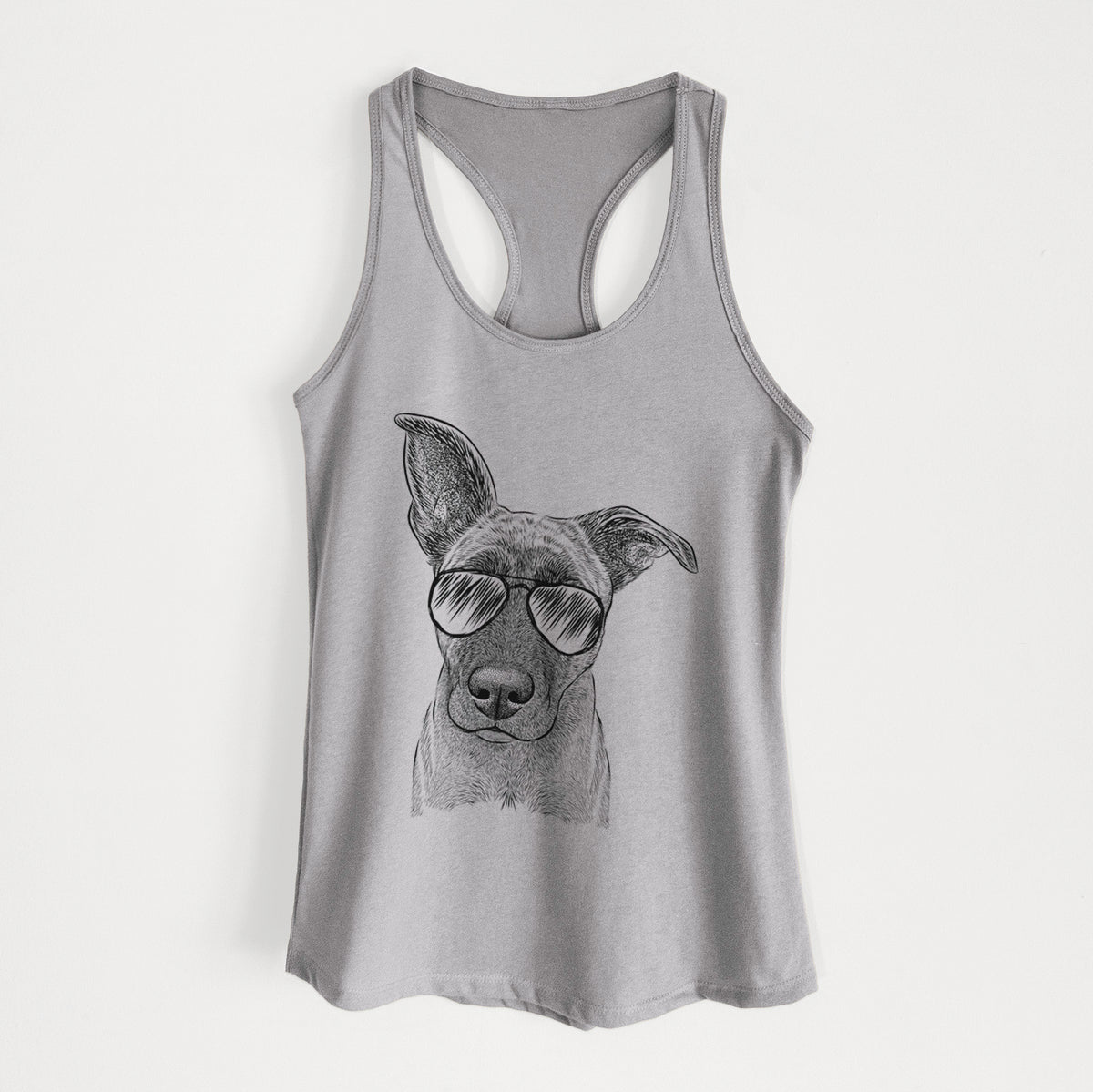 Zoey the Mixed Breed - Women&#39;s Racerback Tanktop