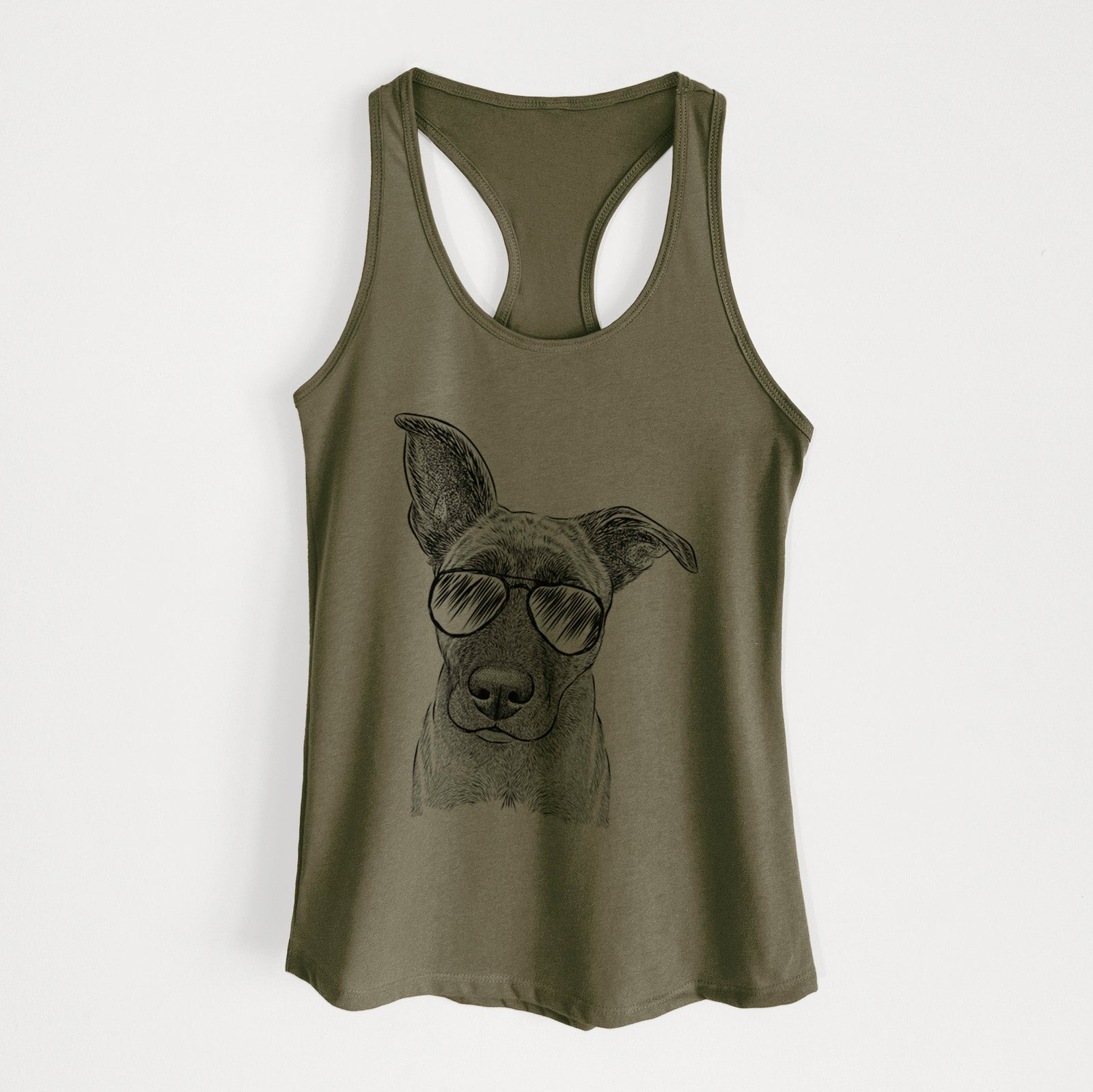 Zoey the Mixed Breed - Women's Racerback Tanktop