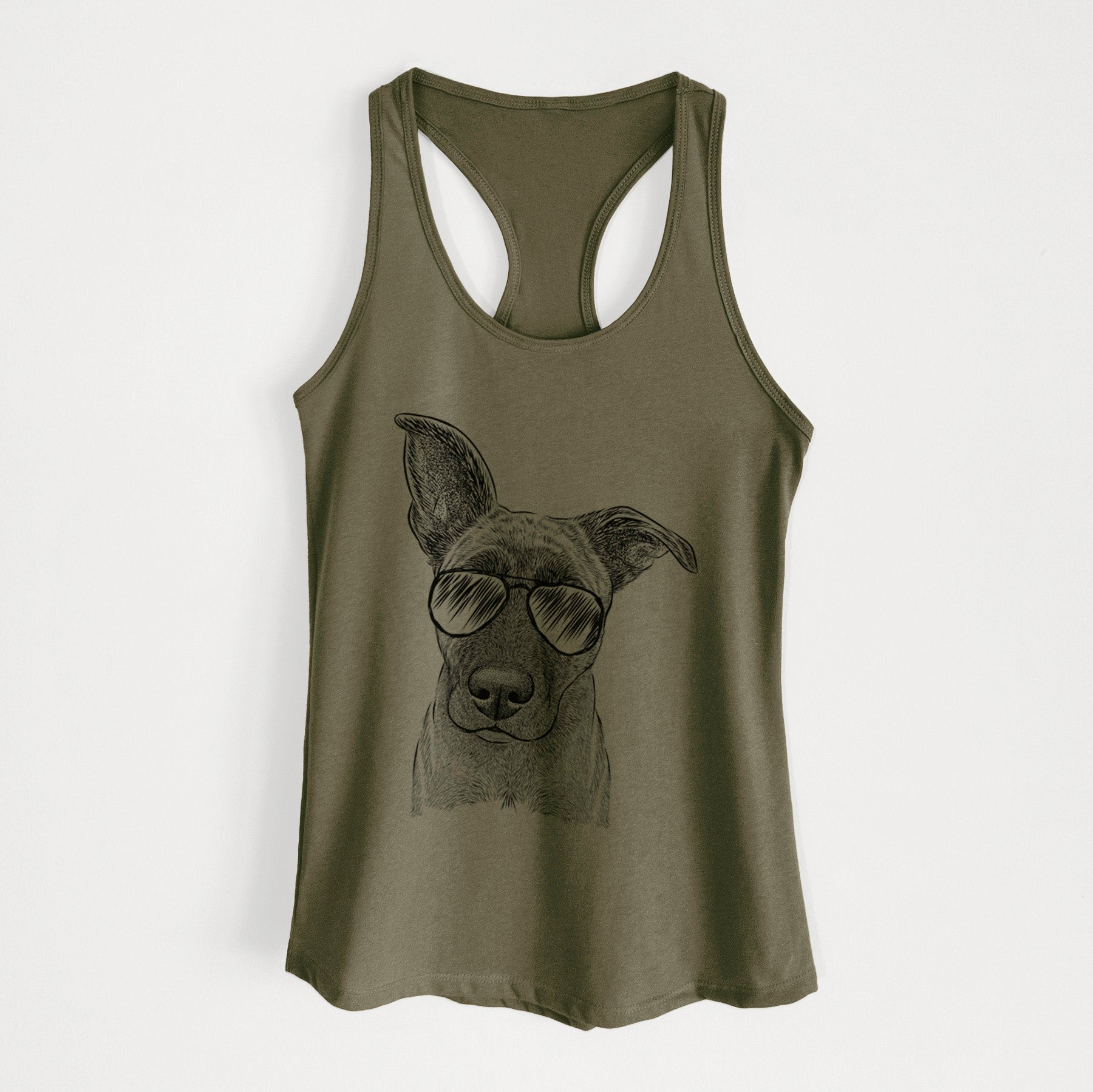 Zoey the Mixed Breed - Women's Racerback Tanktop