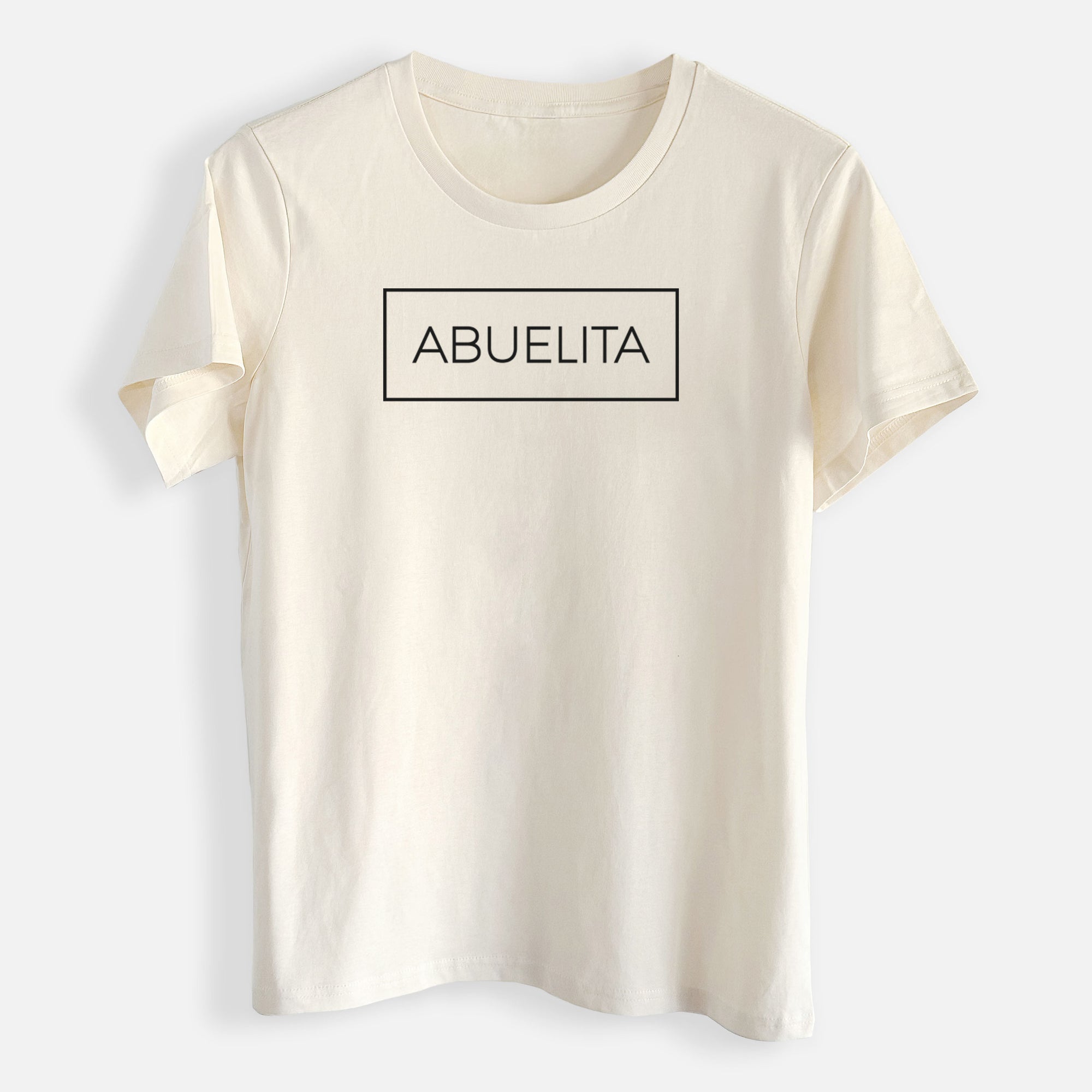 Abuelita Boxed - 1 Line - Womens Everyday Maple Tee