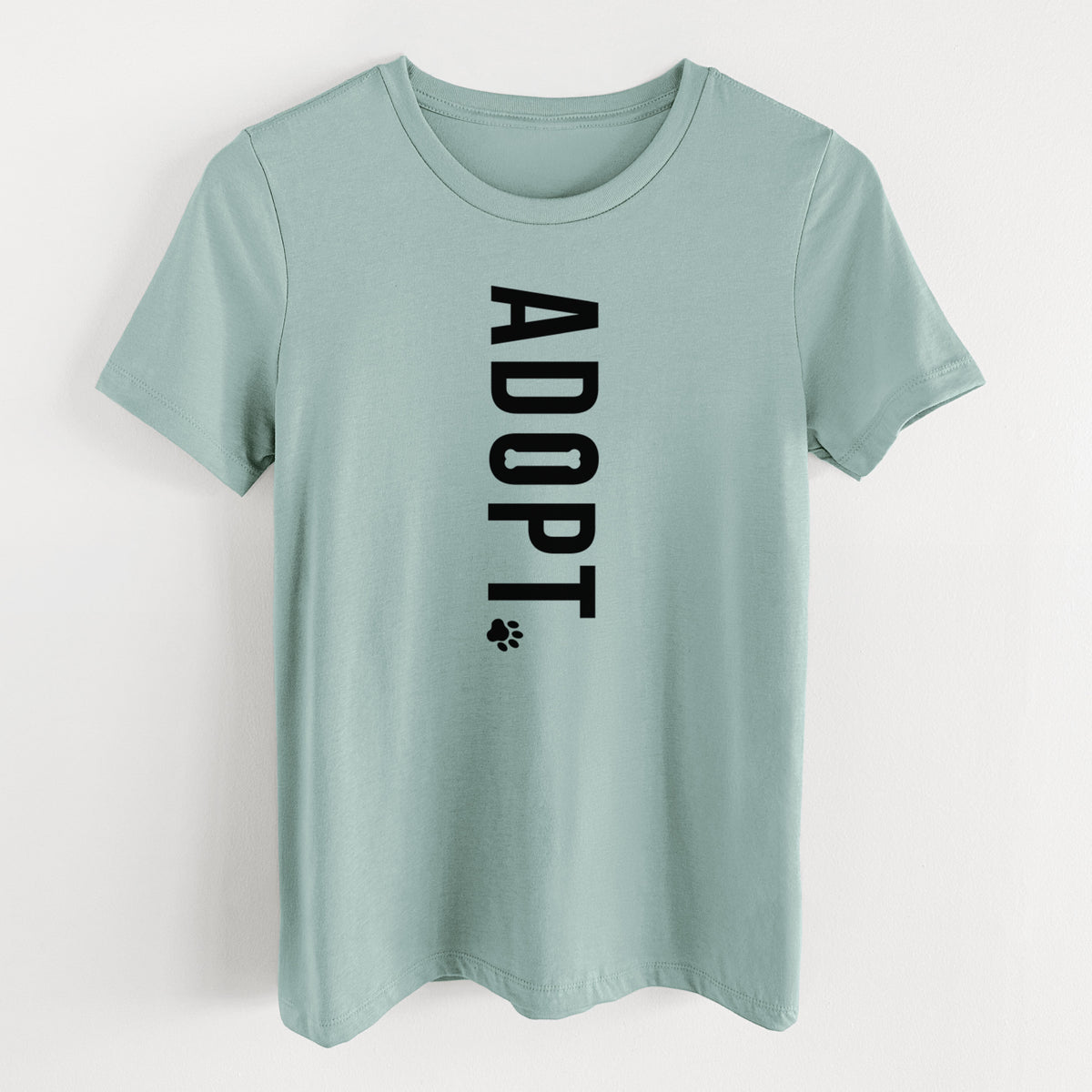 Adopt. - Women's Lightweight Relaxed Fit 100% Cotton Crewneck
