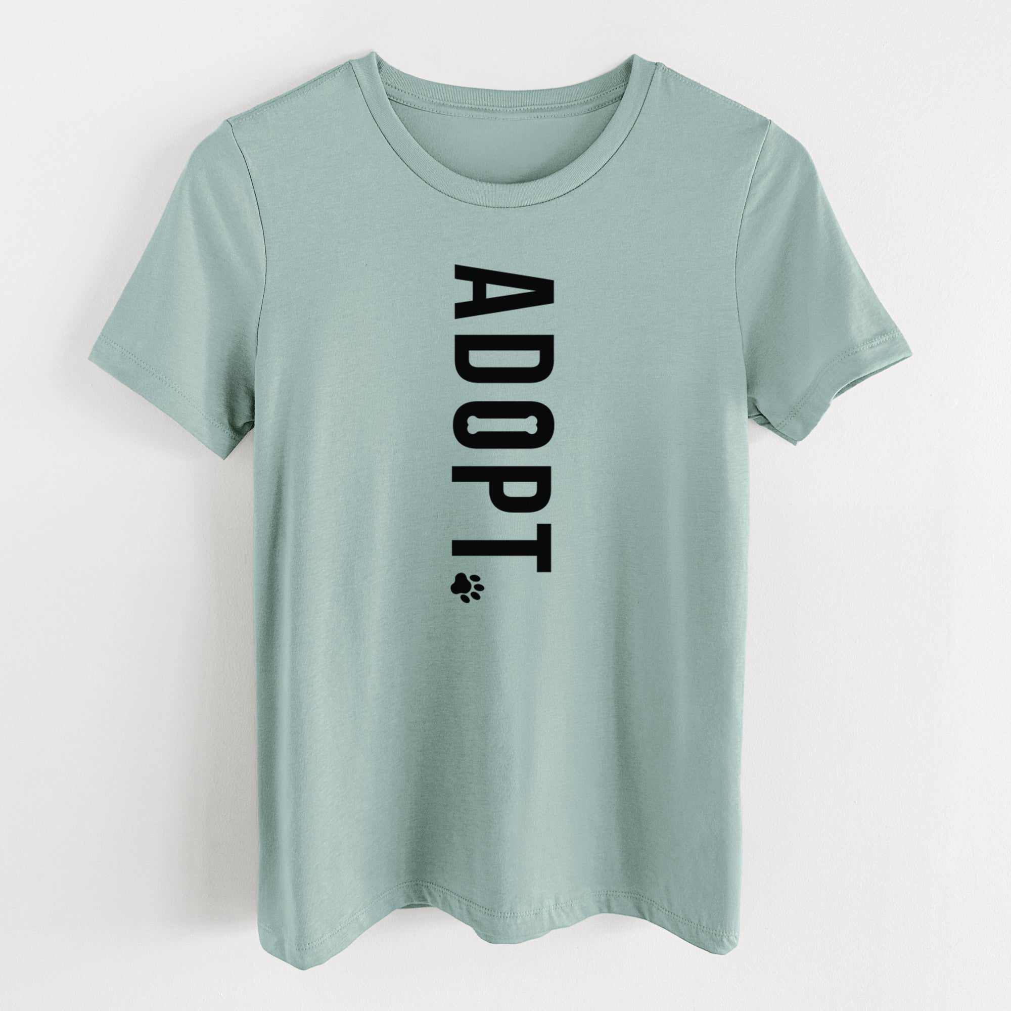 Adopt. - Women's Lightweight Relaxed Fit 100% Cotton Crewneck