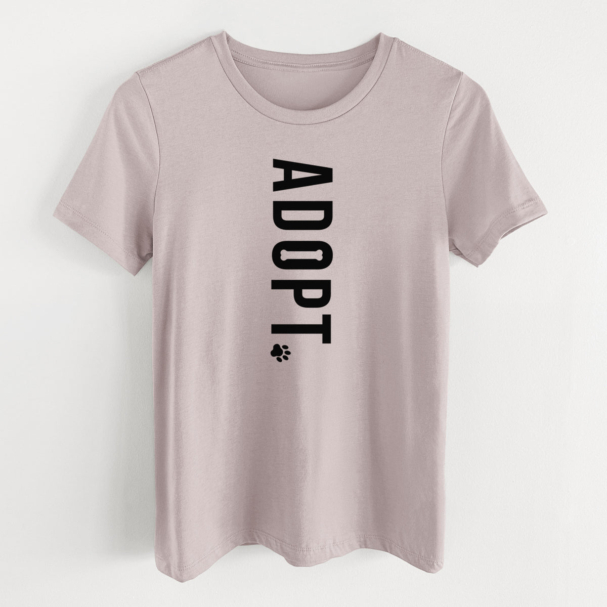 Adopt. - Women's Lightweight Relaxed Fit 100% Cotton Crewneck
