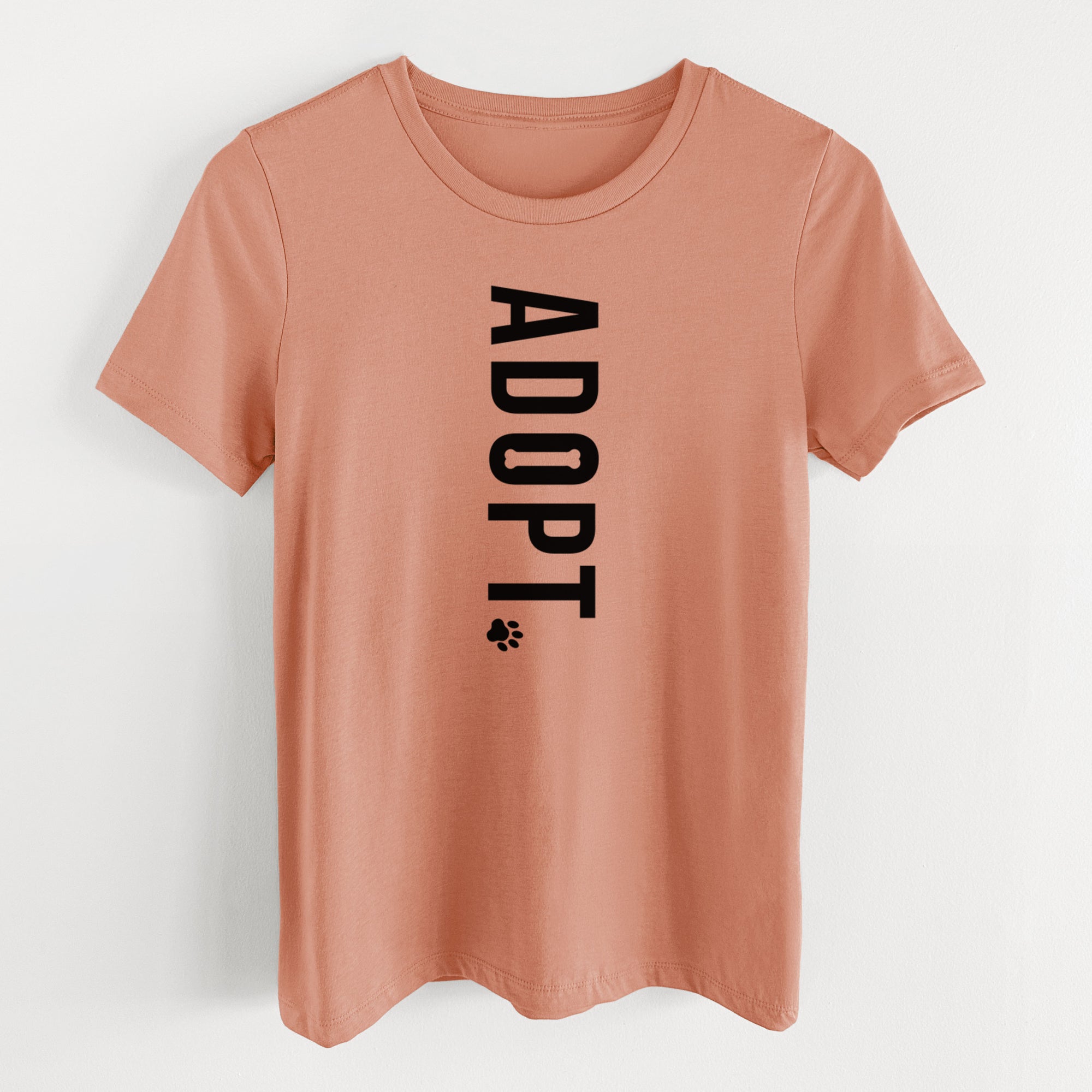 Adopt. - Women's Lightweight Relaxed Fit 100% Cotton Crewneck