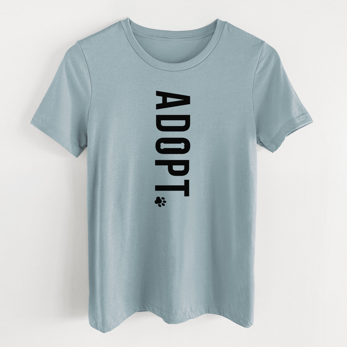Adopt. - Women's Lightweight Relaxed Fit 100% Cotton Crewneck