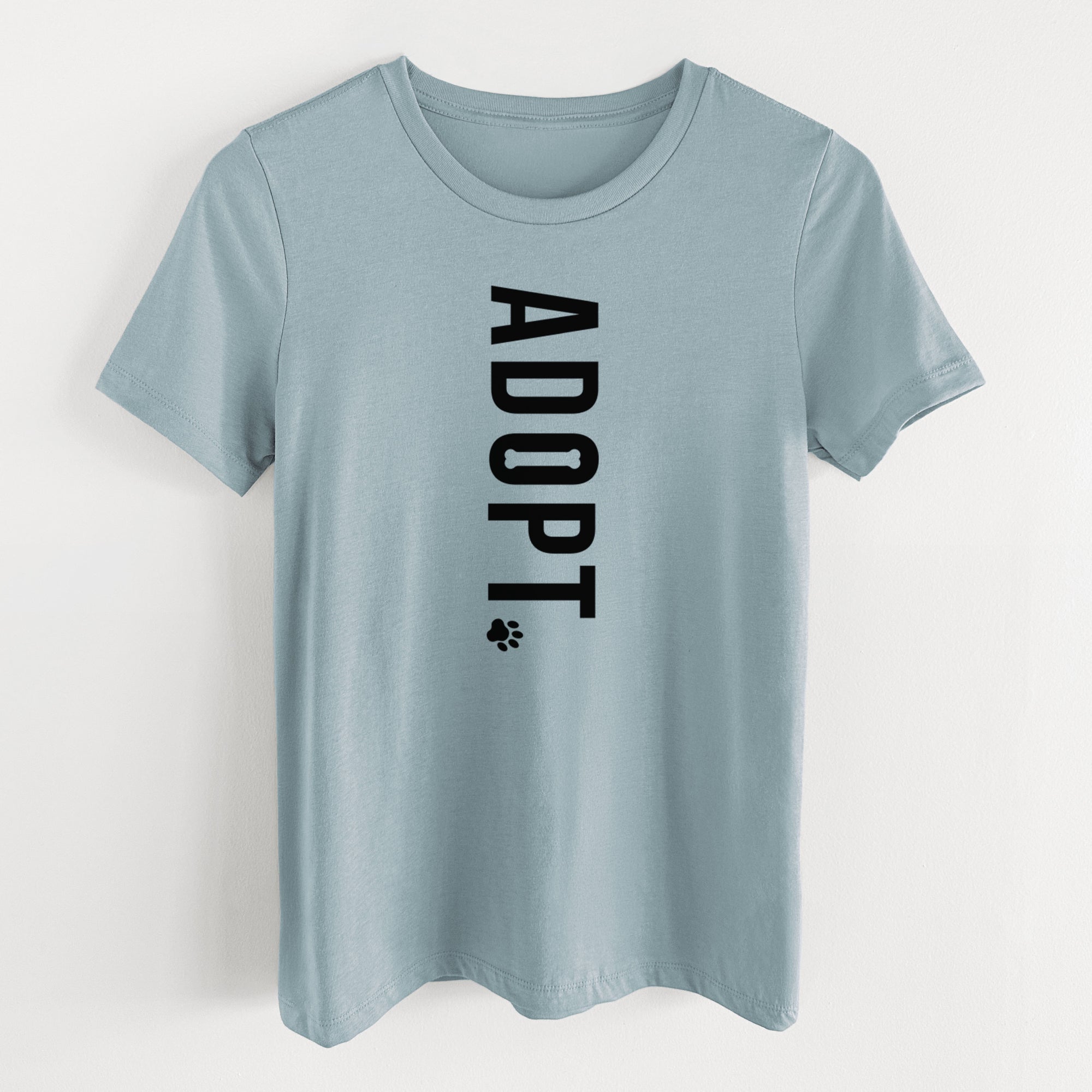 Adopt. - Women's Lightweight Relaxed Fit 100% Cotton Crewneck