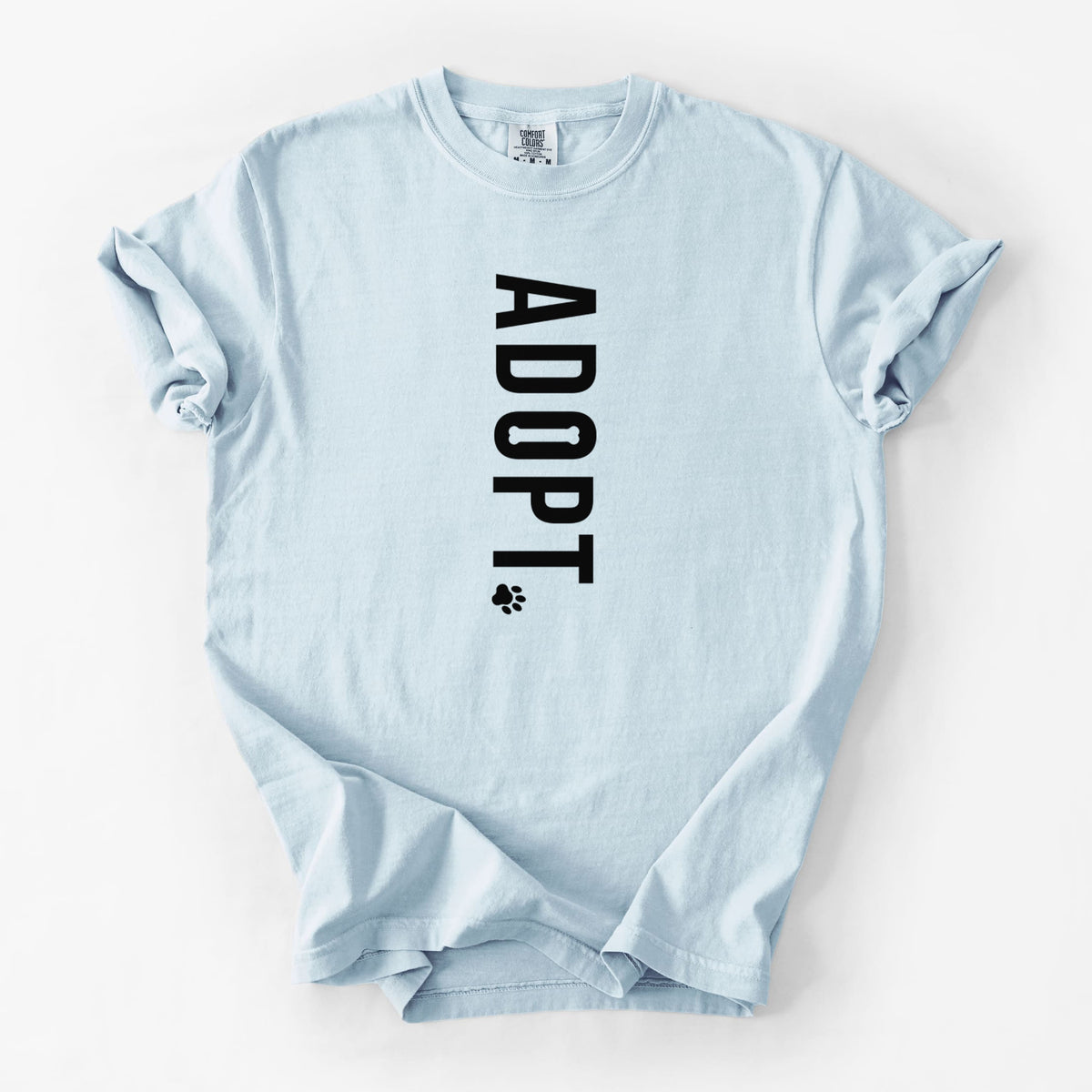 Adopt. - Unisex Comfort Colors Garment-Dyed Heavyweight T-shirt in Chambray