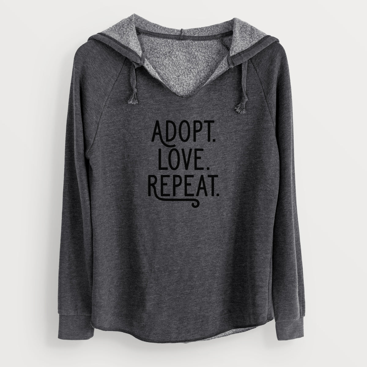 Adopt Love Repeat - Cali Wave Hooded Sweatshirt