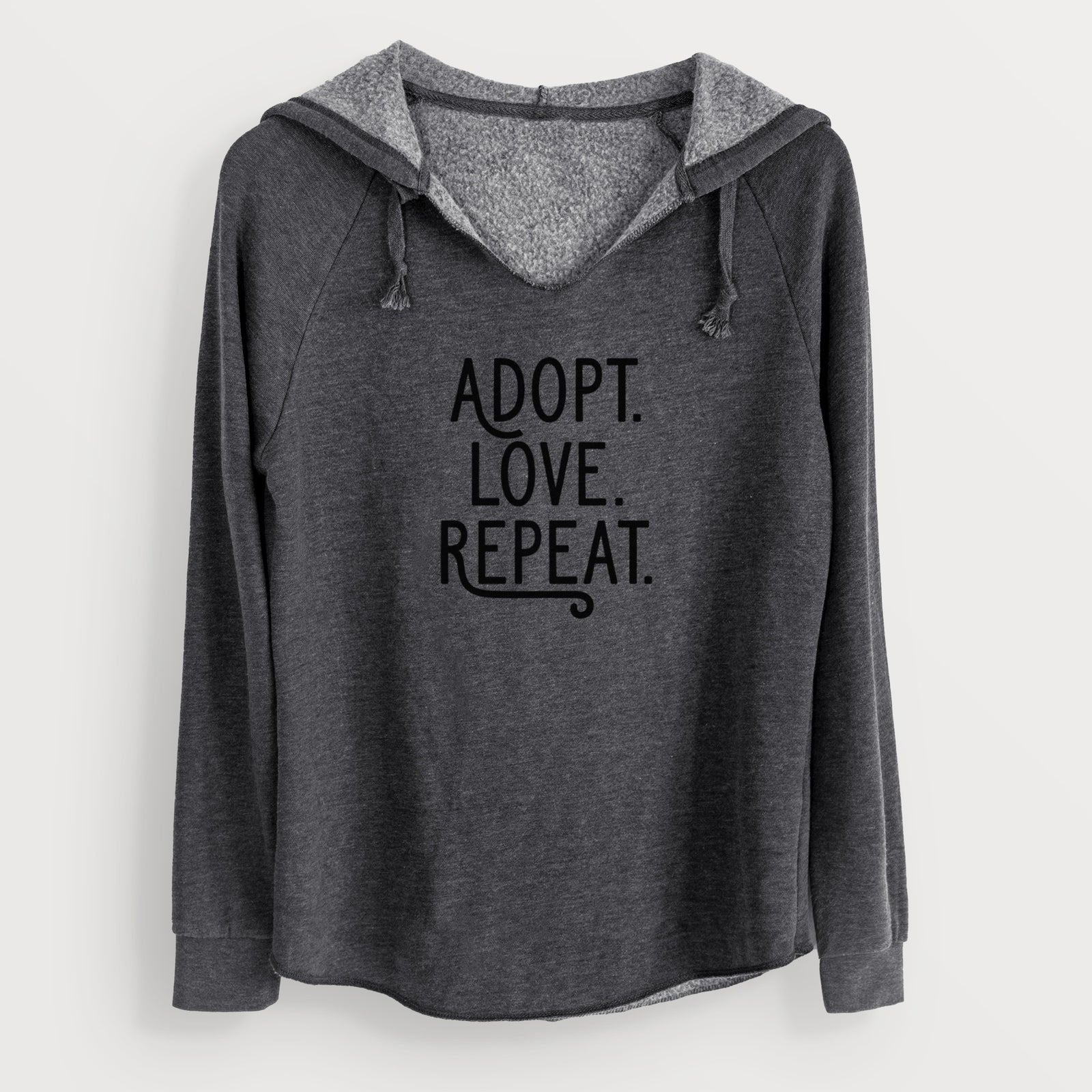 Adopt Love Repeat - Cali Wave Hooded Sweatshirt