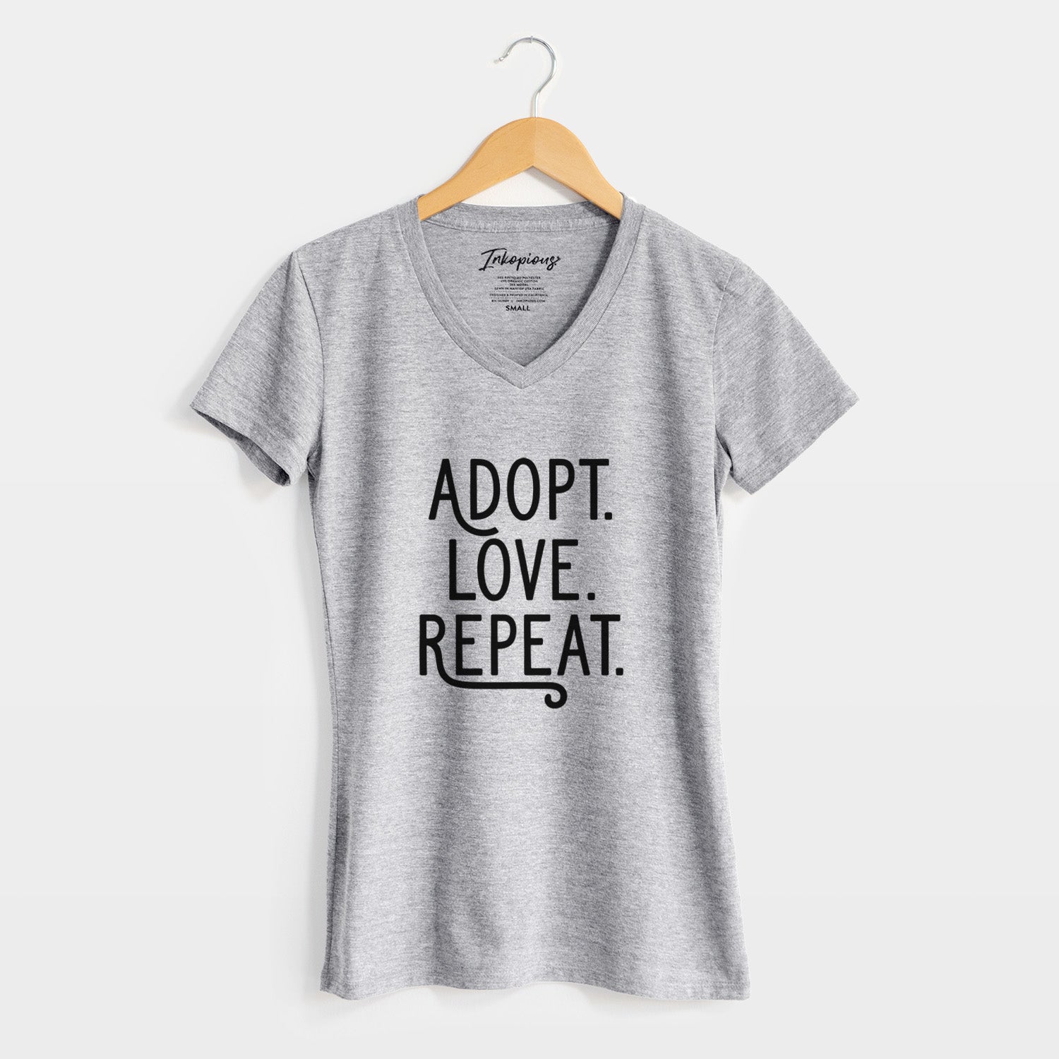 Adopt Love Repeat - Women's Perfect V-neck Shirt