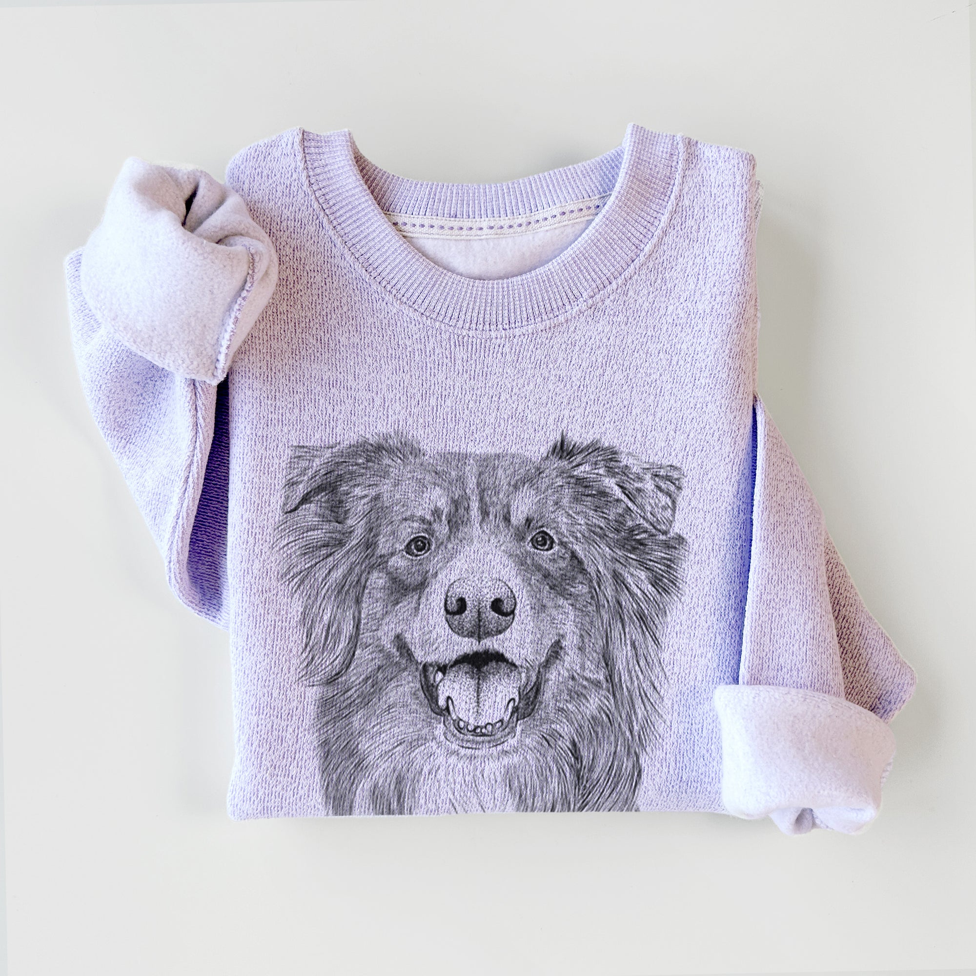 Aussie Parker the Australian Shepherd - Knit Sweatshirt