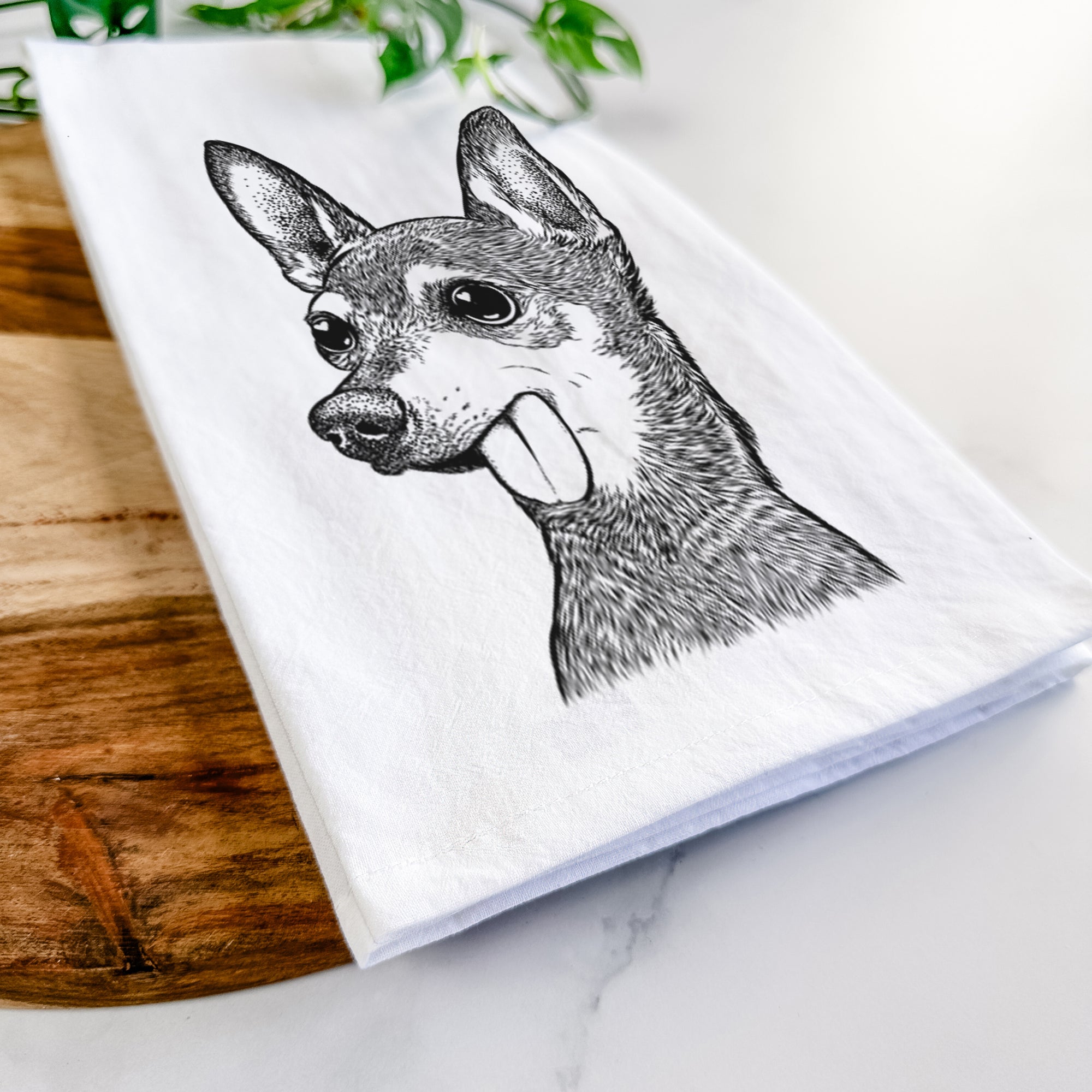 Aaron the Chihuahua Tea Towel