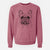 Bare Acelynn the French Bulldog - Unisex Pigment Dyed Crew Sweatshirt