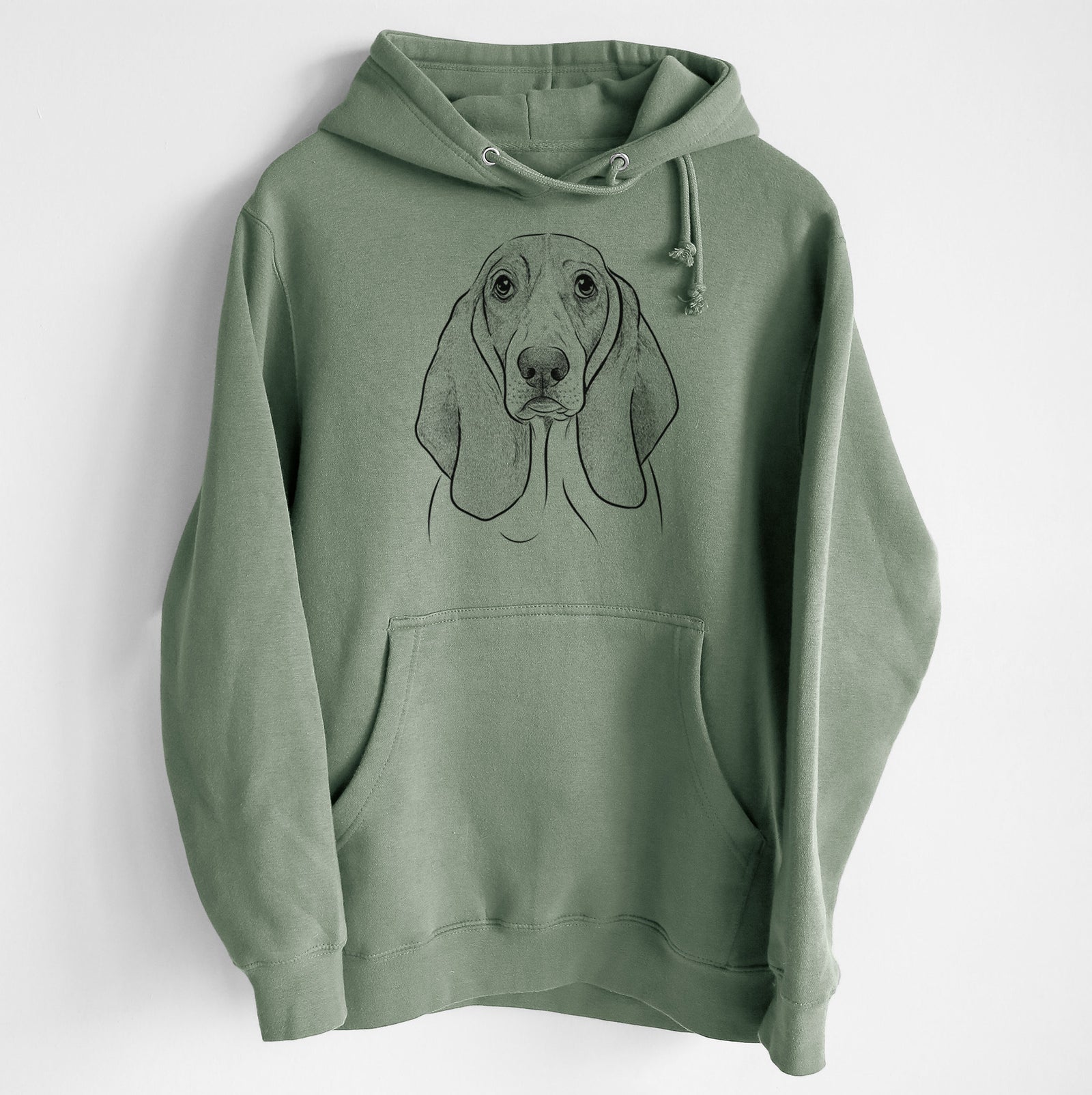 Addison the Basset Hound- Heavyweight Fleece Hoodie