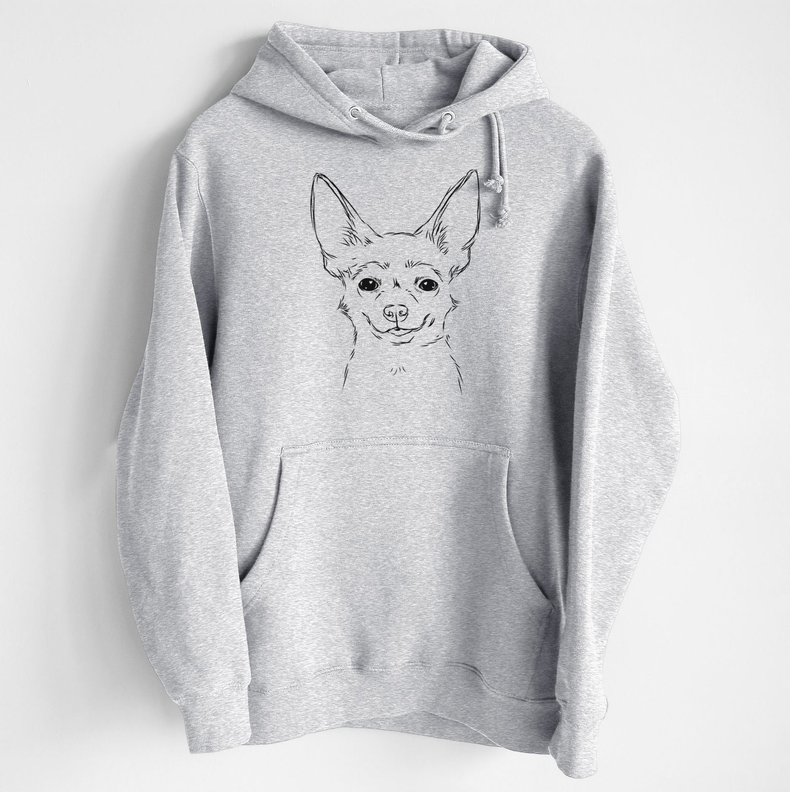 Amos the Chihuahua- Heavyweight Fleece Hoodie