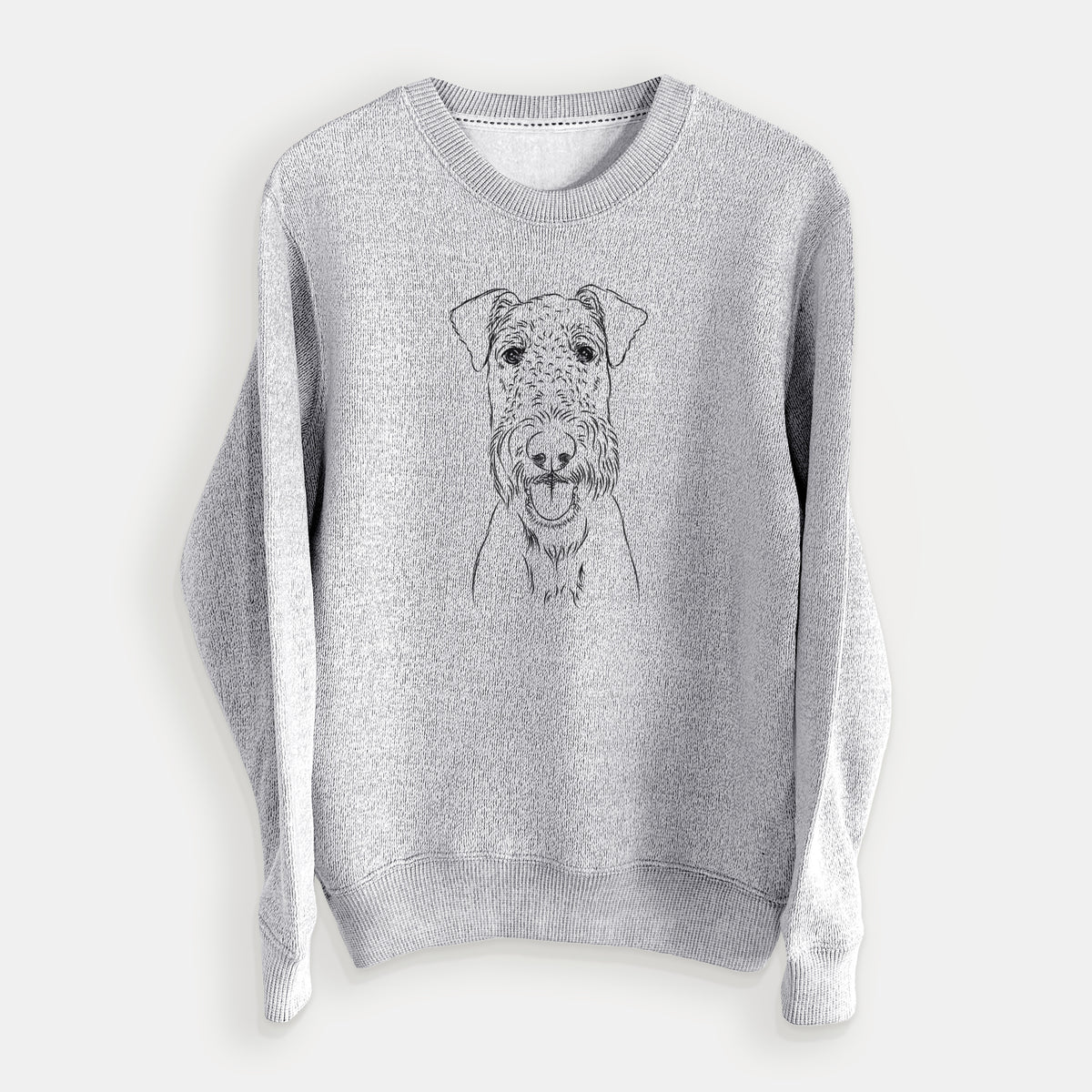 Andy the Airedale Terrier - Knit Sweatshirt