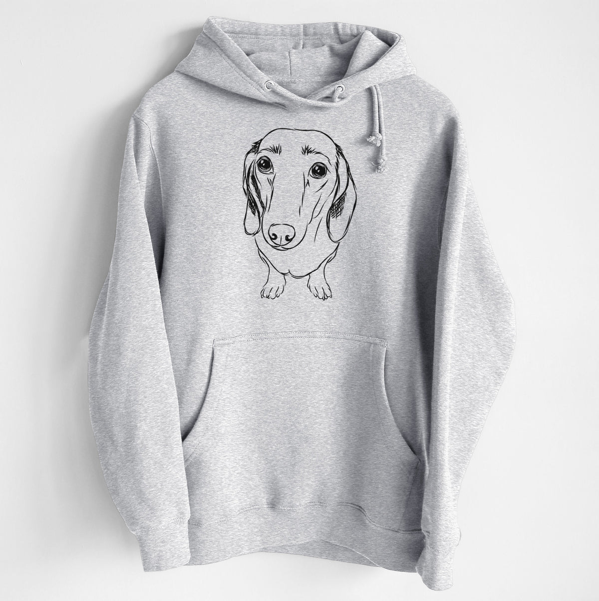 Annabelle the Dachshund- Heavyweight Fleece Hoodie