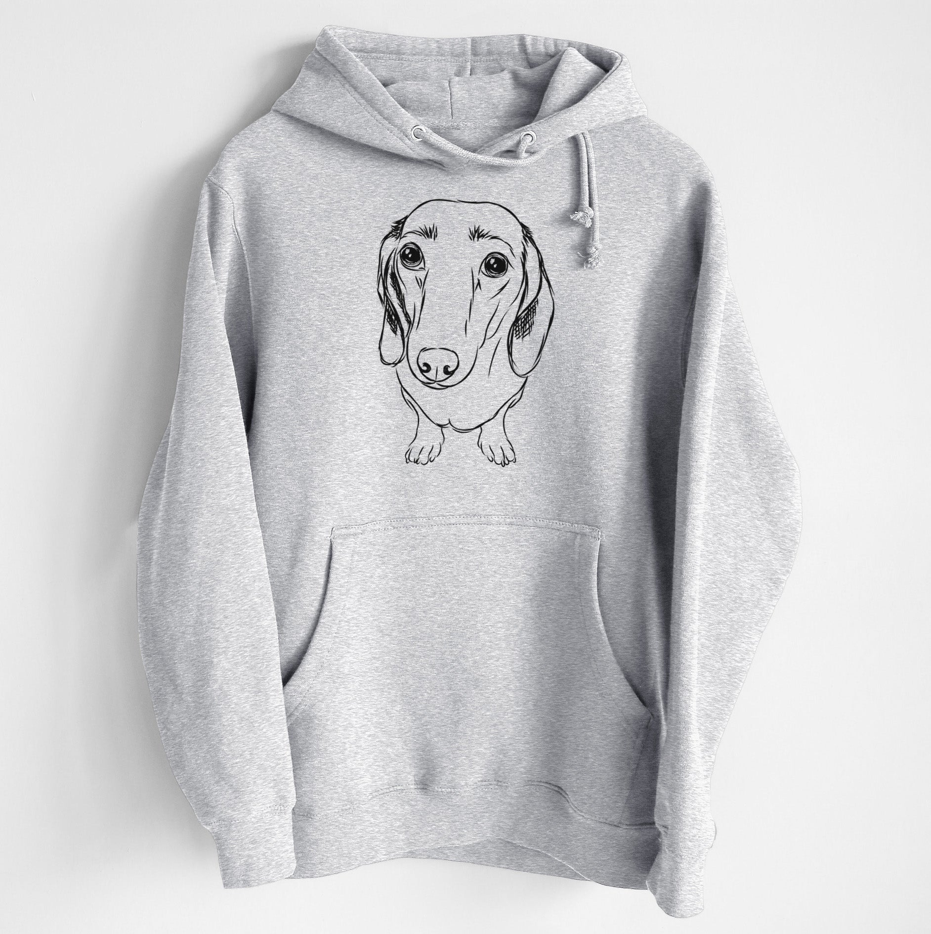 Annabelle the Dachshund- Heavyweight Fleece Hoodie
