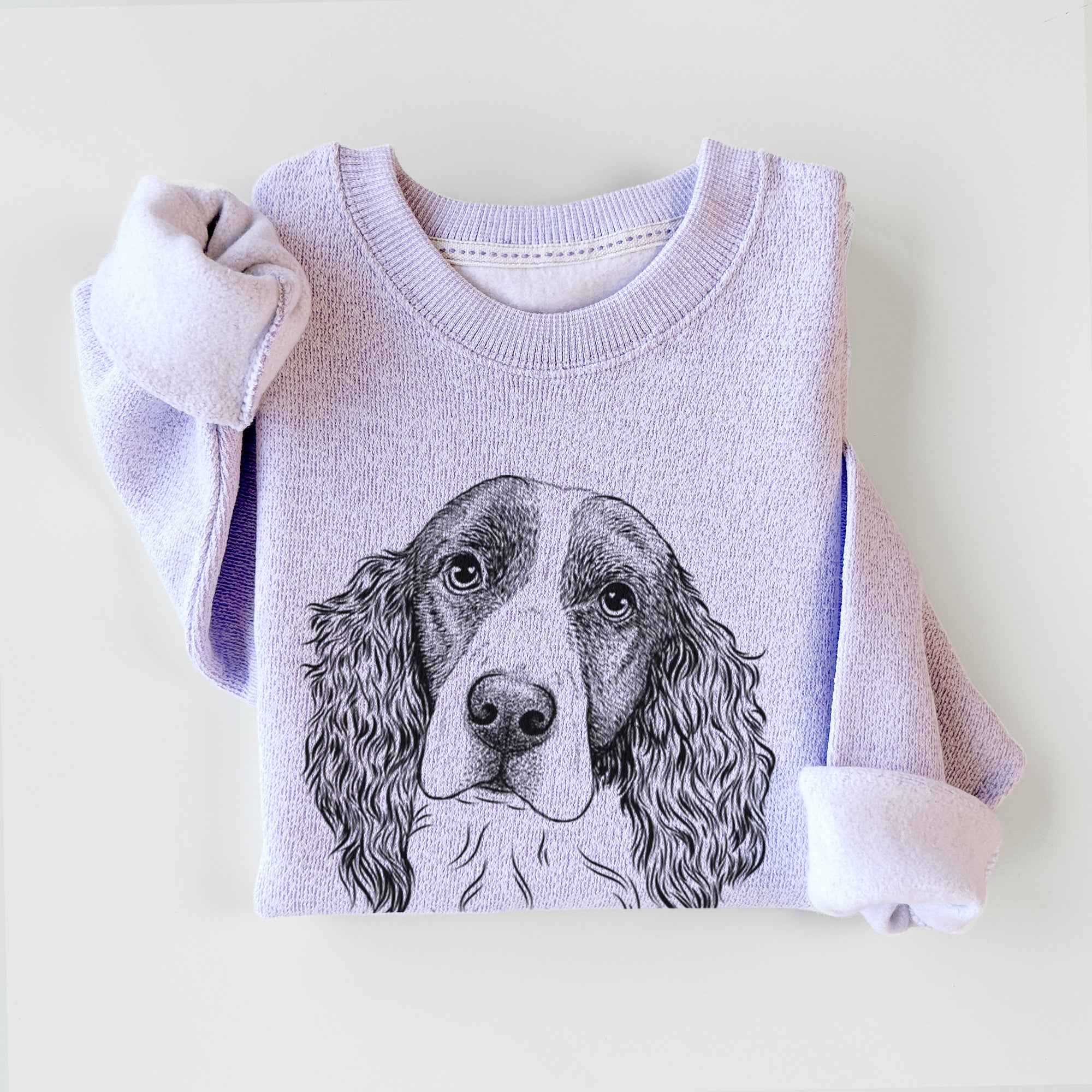 Annie the English Springer Spaniel - Knit Sweatshirt